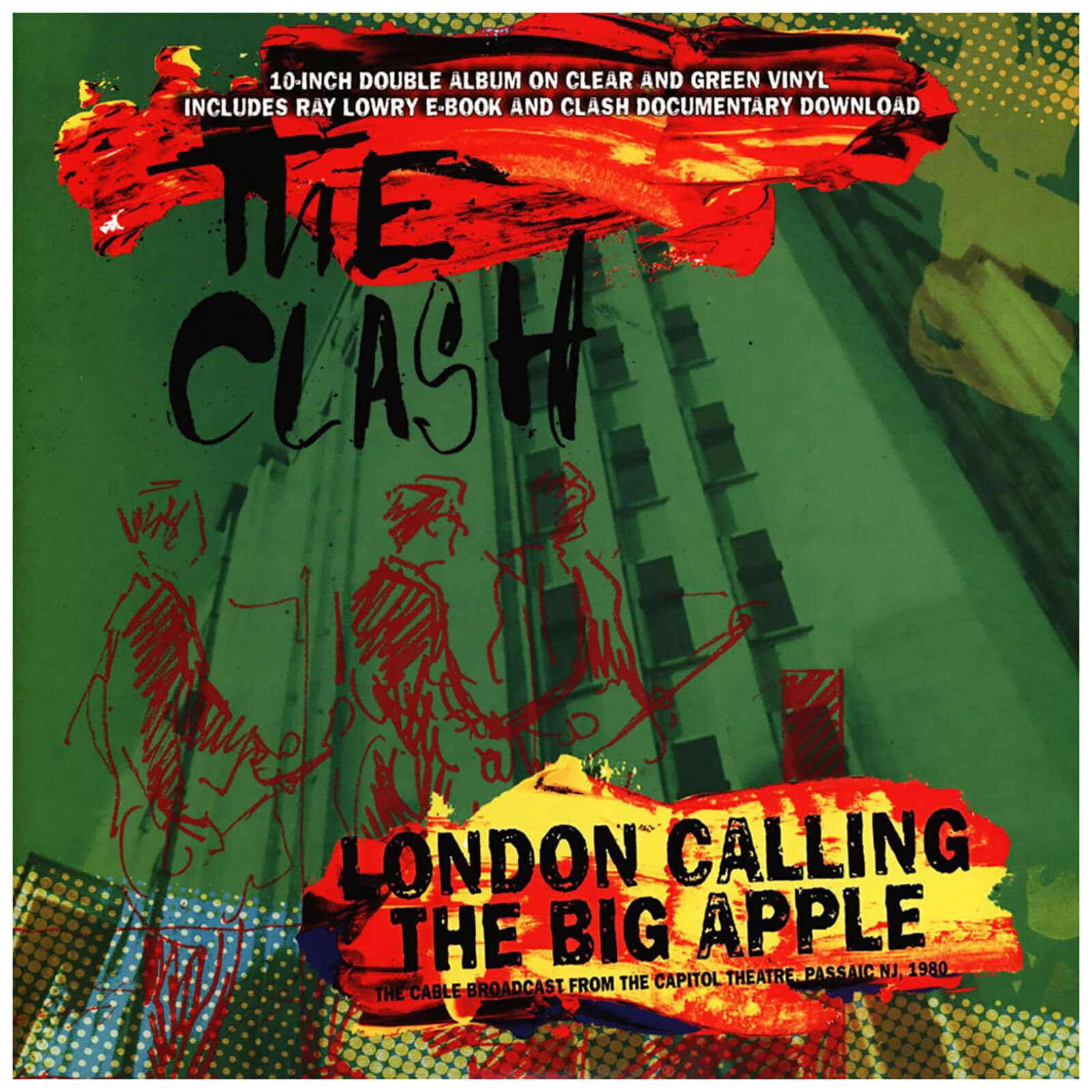 The Clash - London Calling The Big Apple (Clear & Green Vinyl) 2x 10