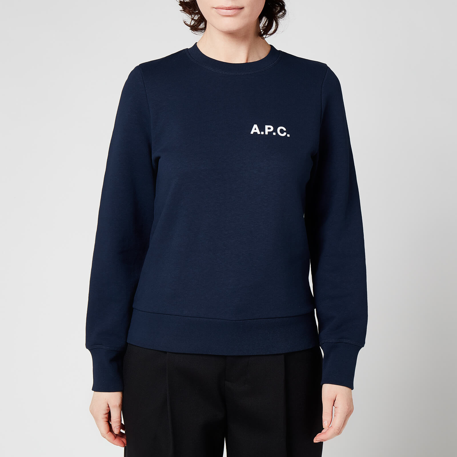 A.P.C. Women's Shelly Sweatshirt - Navy - XS