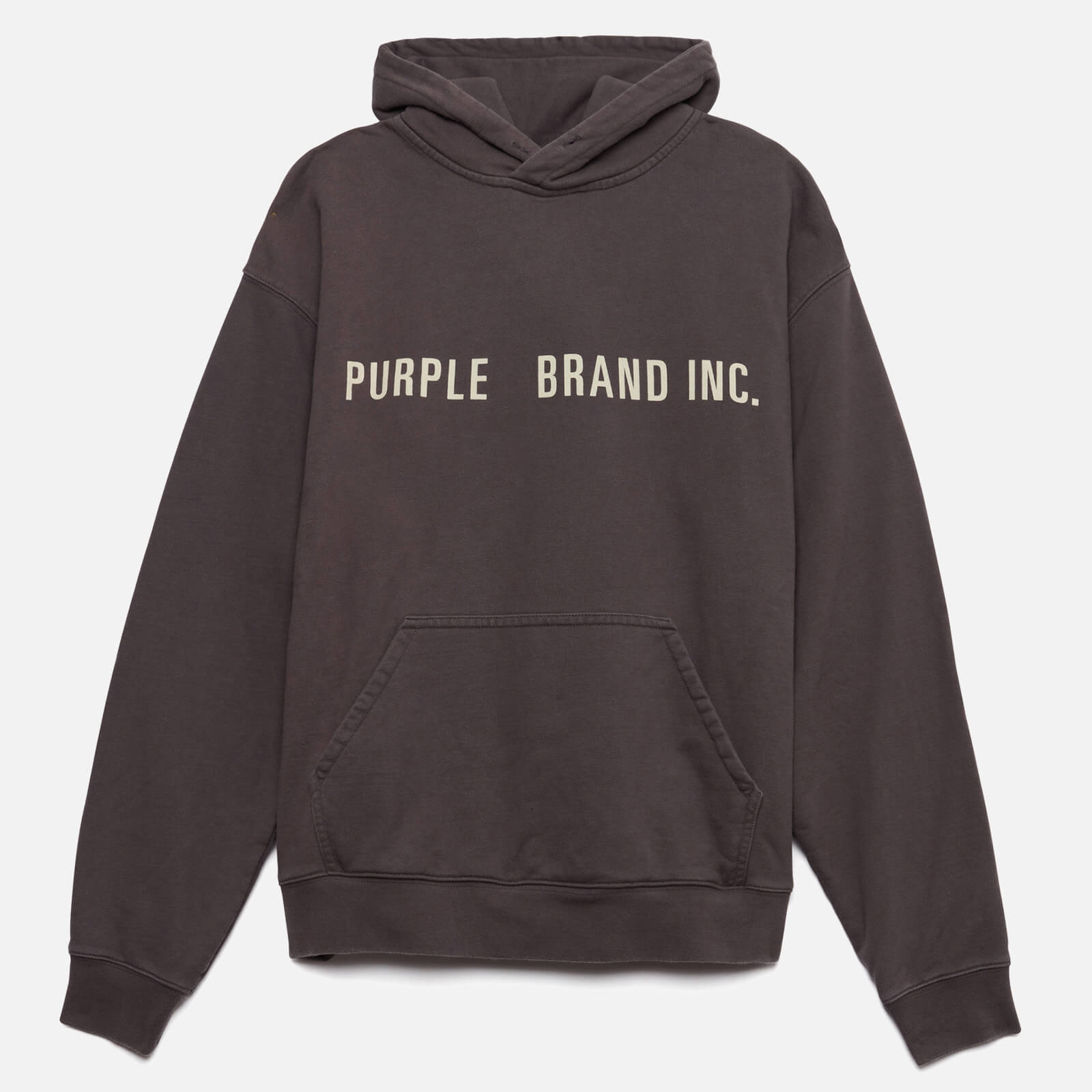 Purple Brand Men's Artifact Embroidered Hoodie - Charcoal - S