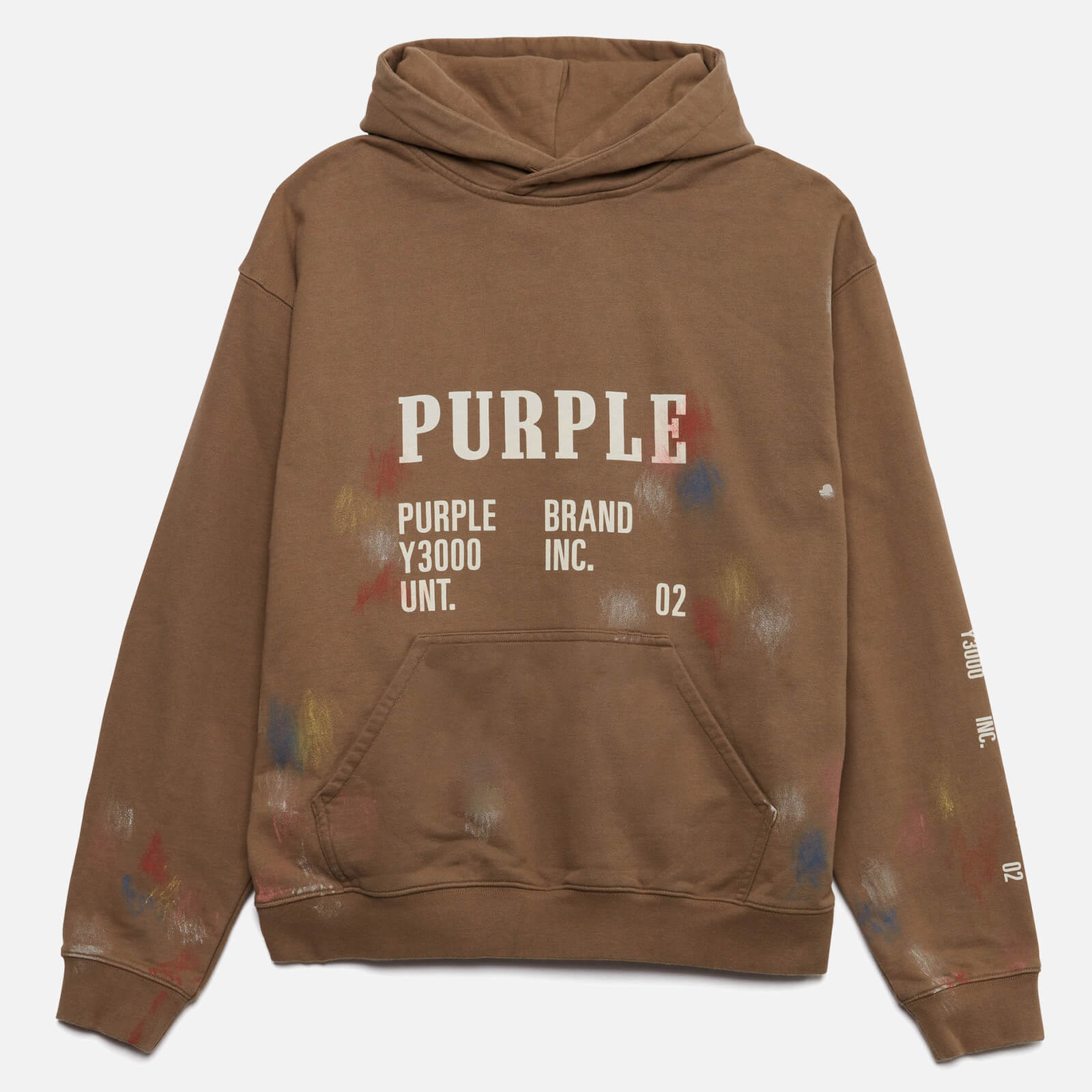 Purple Brand Men's Painted Monument Hoodie - Earth - M