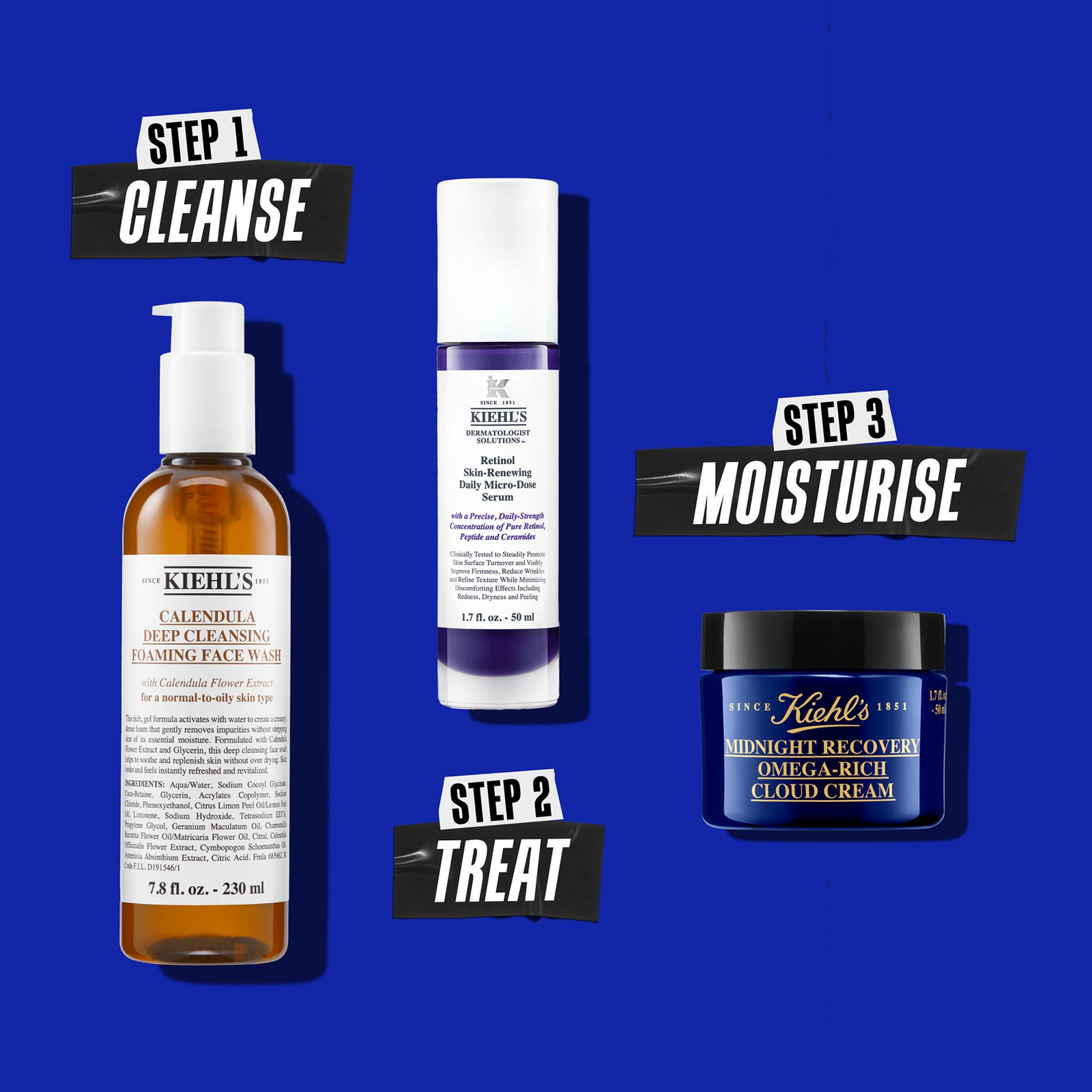 Thumbnail - Kiehl's Midnight Recovery Omega-Reiche Wolkencreme 50 ml