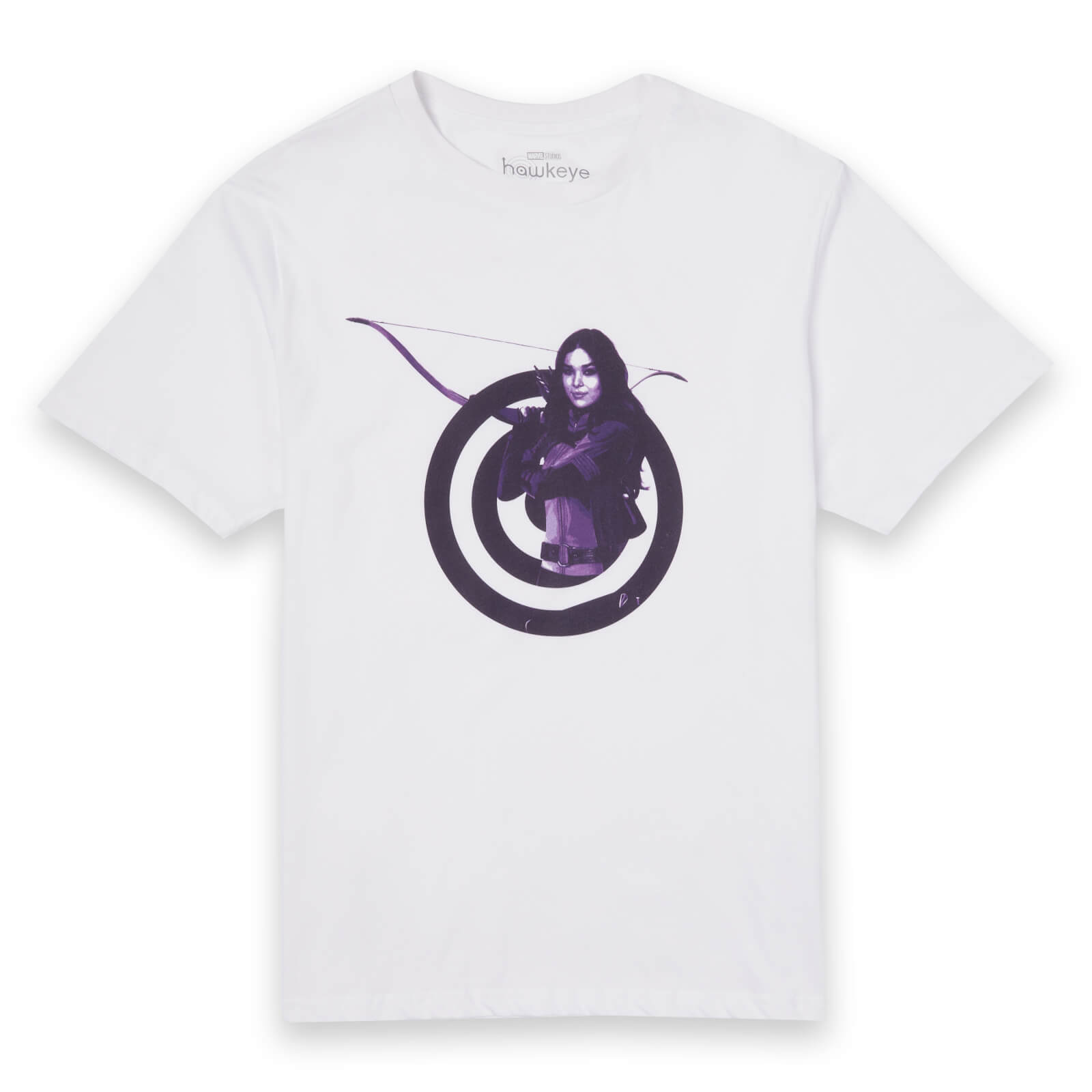 Marvel Kate Bishop Unisex T-Shirt - White - XS - Wit