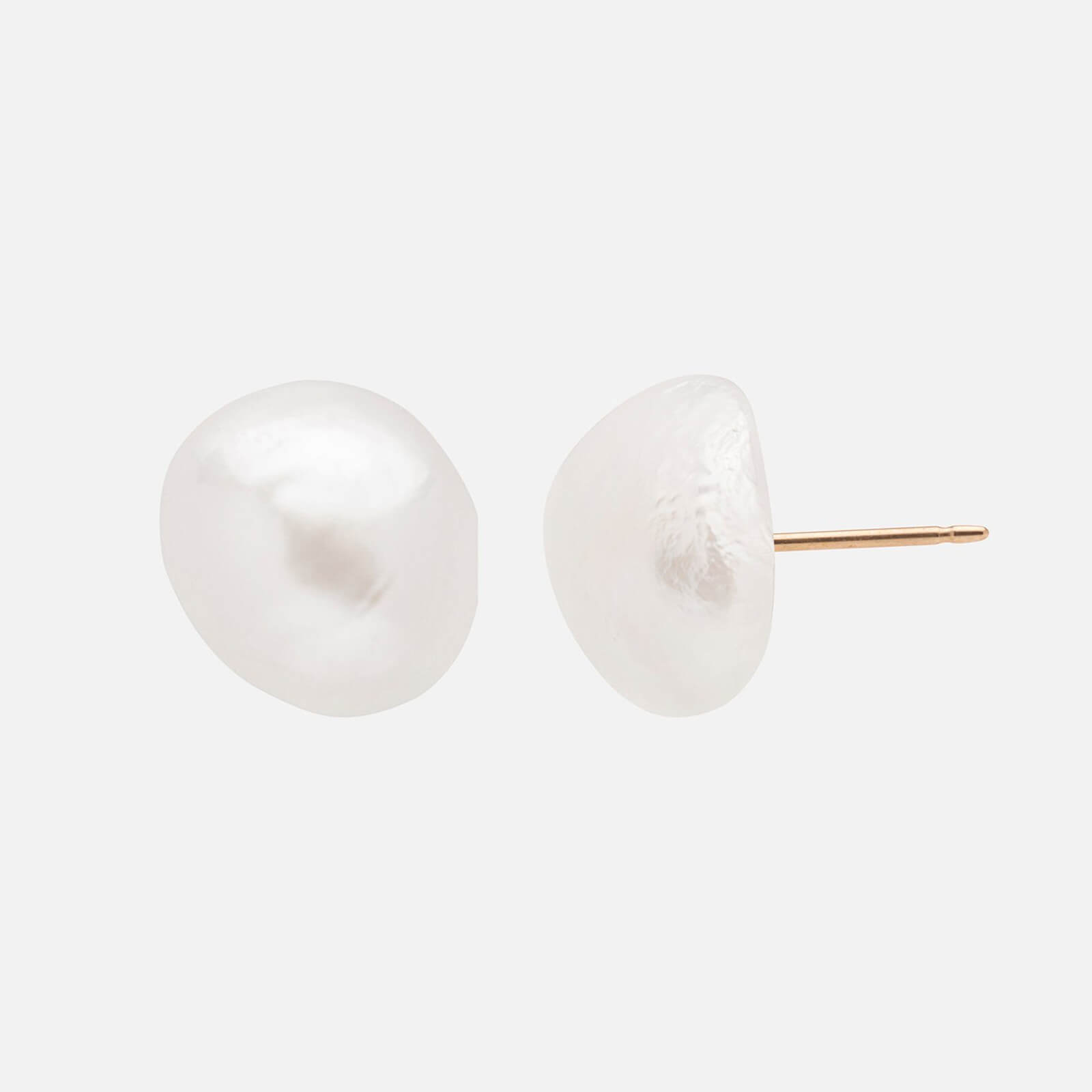 Kara Yoo Women's Keishi Pearl Studs - Gold