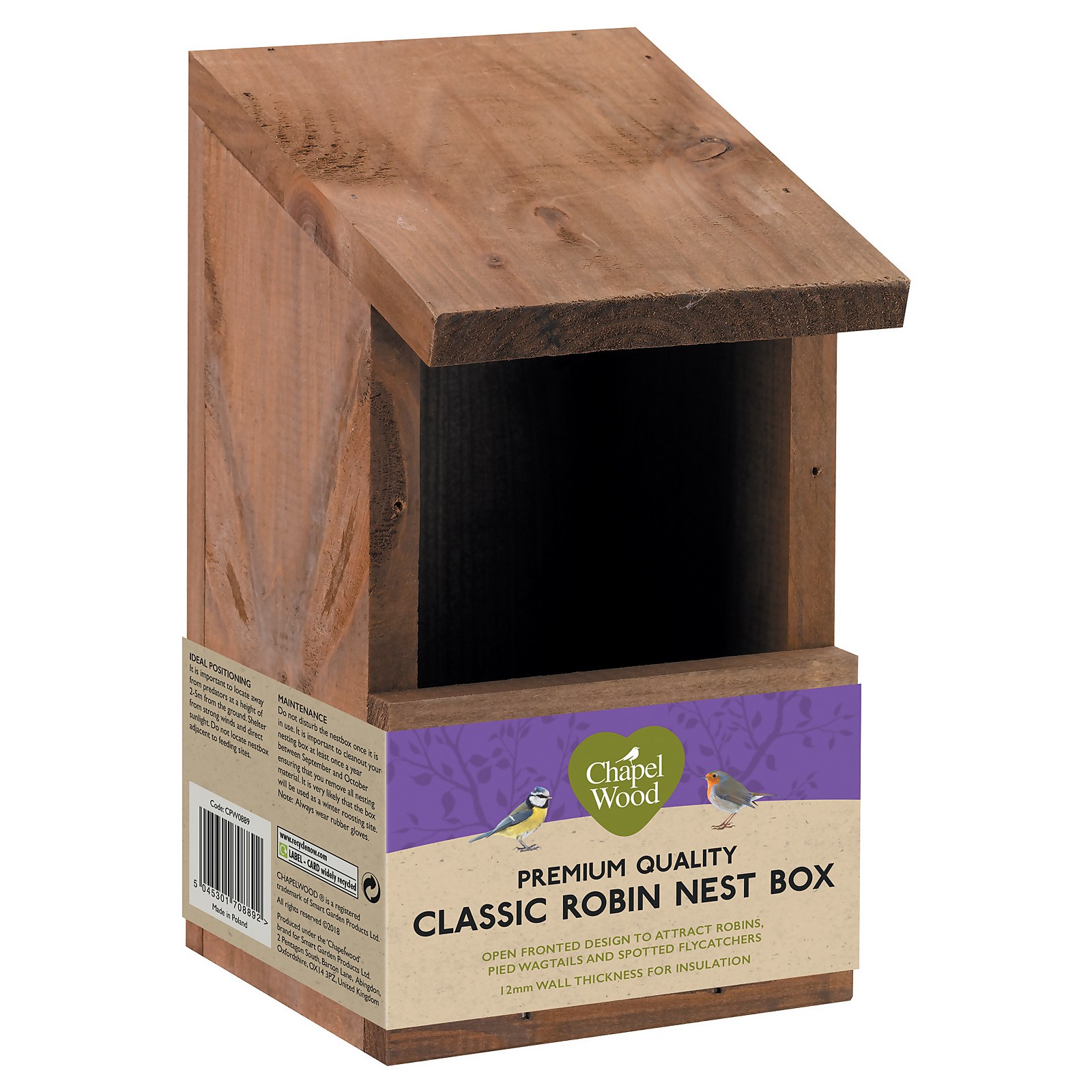 Photo of Chapelwood Classic Robin Nest Box
