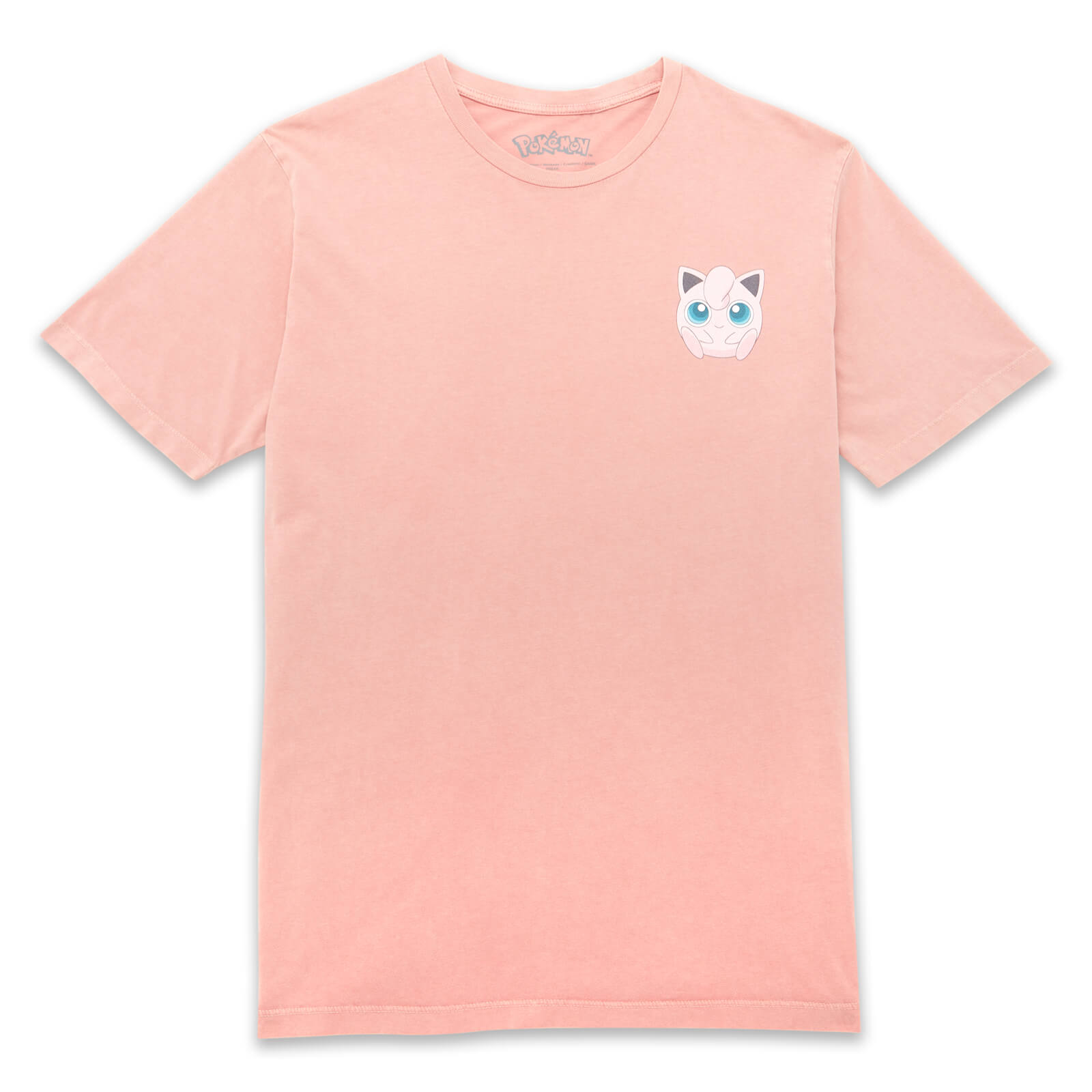 

Pokémon Jigglypuff Unisex T-Shirt - Pink Acid Wash - XS - Pink Acid Wash