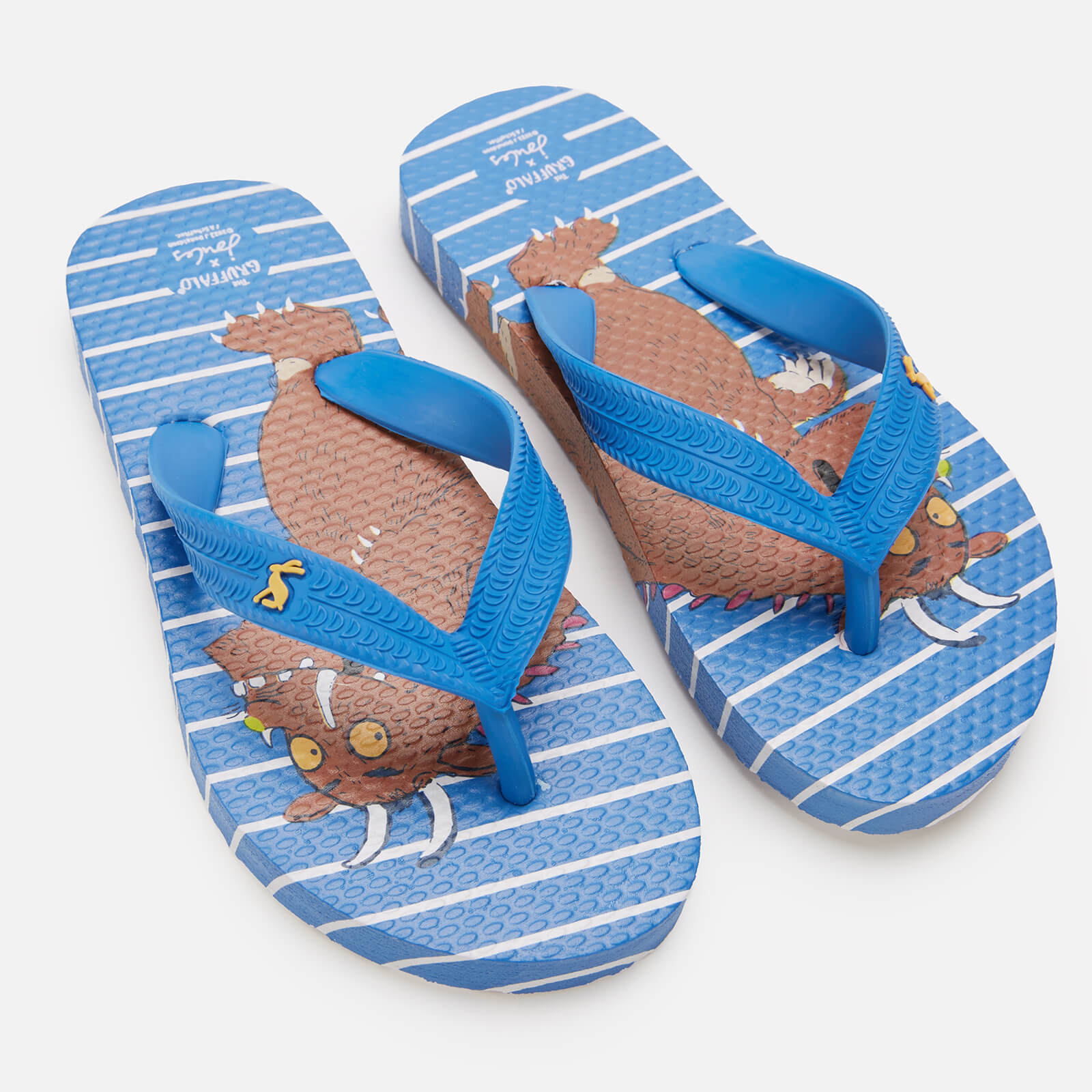 joules kids' lightweight summer sandals - gruffalo blue - uk 13 kids