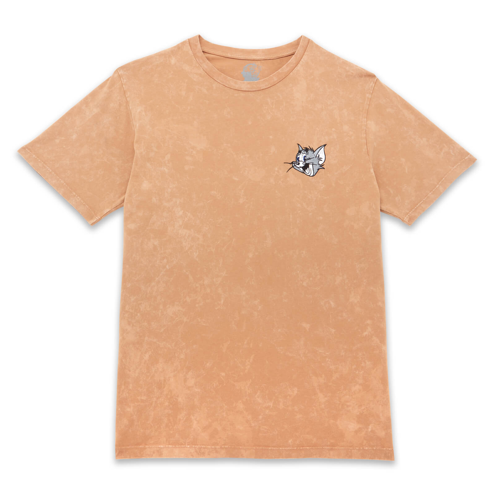 

Tom & Jerry Smiling Tom Unisex T-Shirt - Tan Acid Wash - S