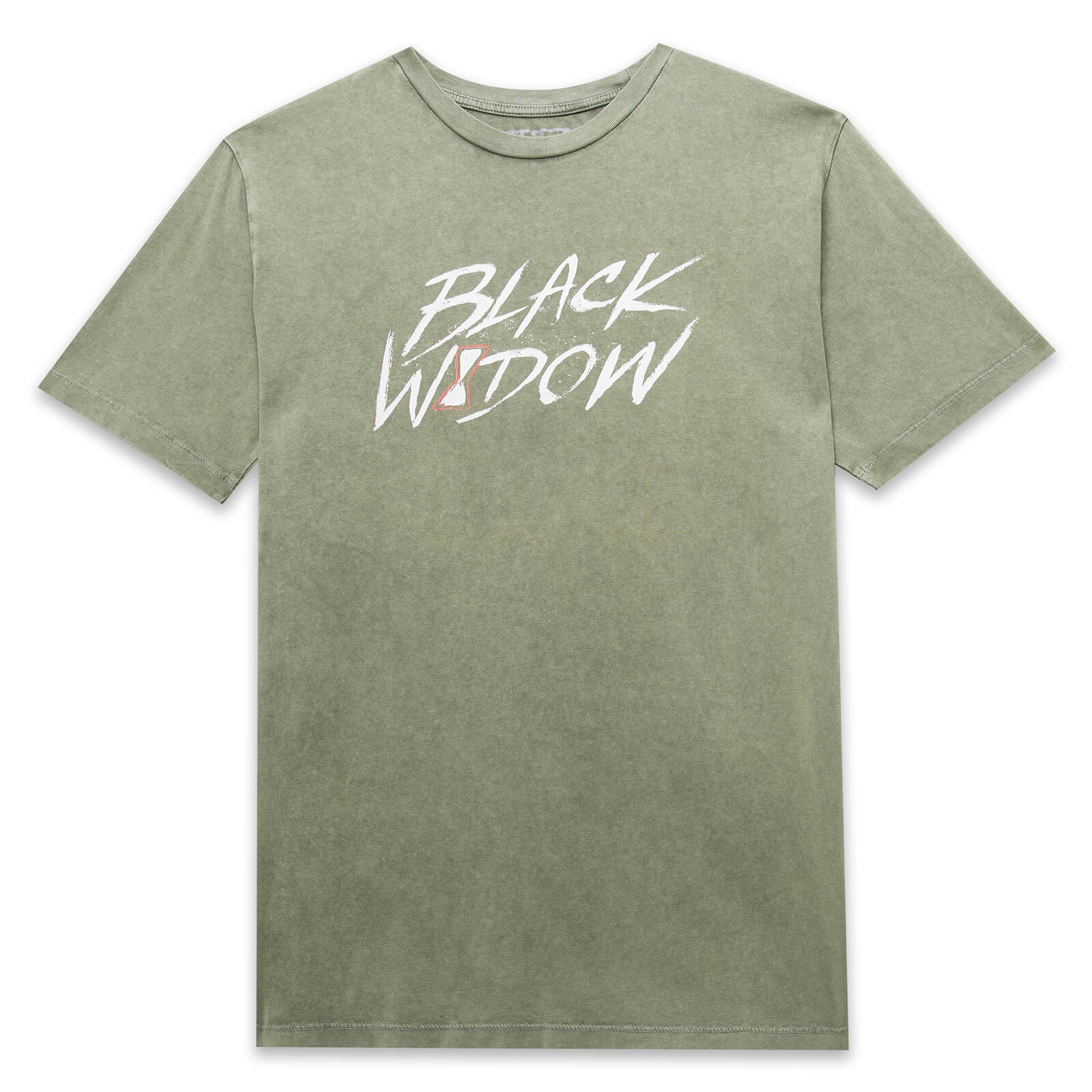 

Marvel Black Widow Unisex T-Shirt - Khaki Acid Wash - L - Khaki Acid Wash