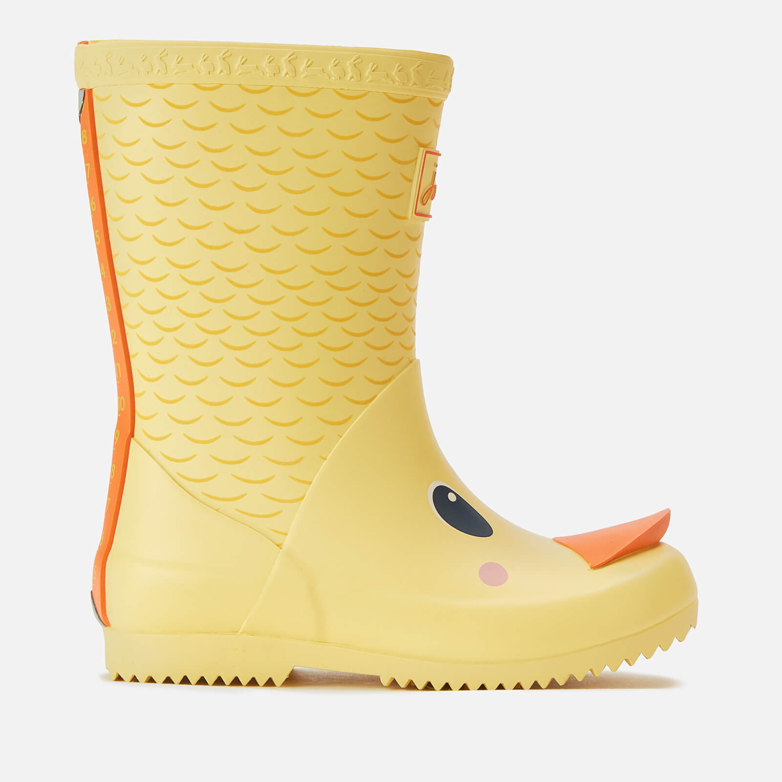 Joules Kids' Printed Wellies - Yellow Duck - UK 8 Toddler