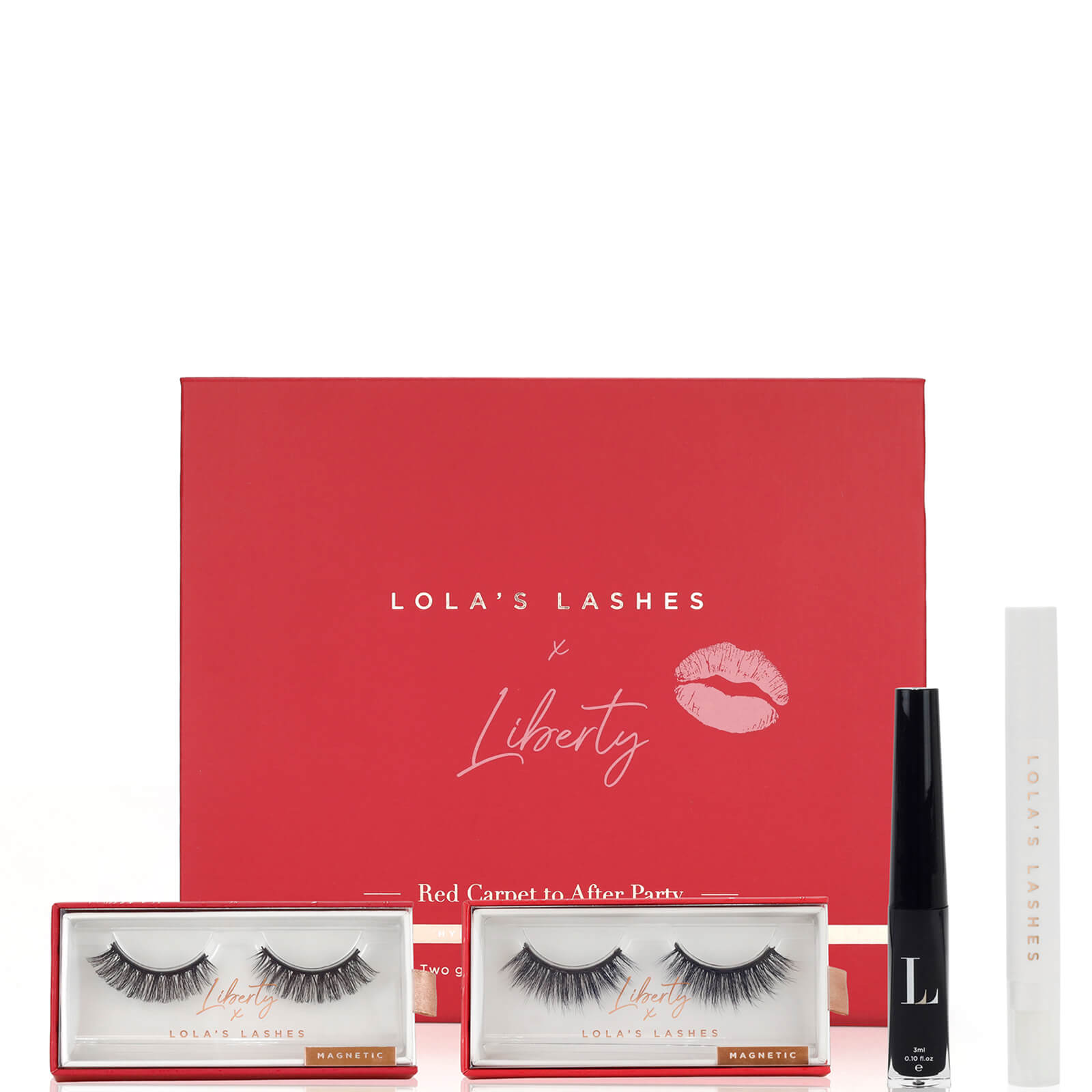 Image of Lola's Lashes x Liberty Hybrid Magnetic Kit - Red Carpet to After Party