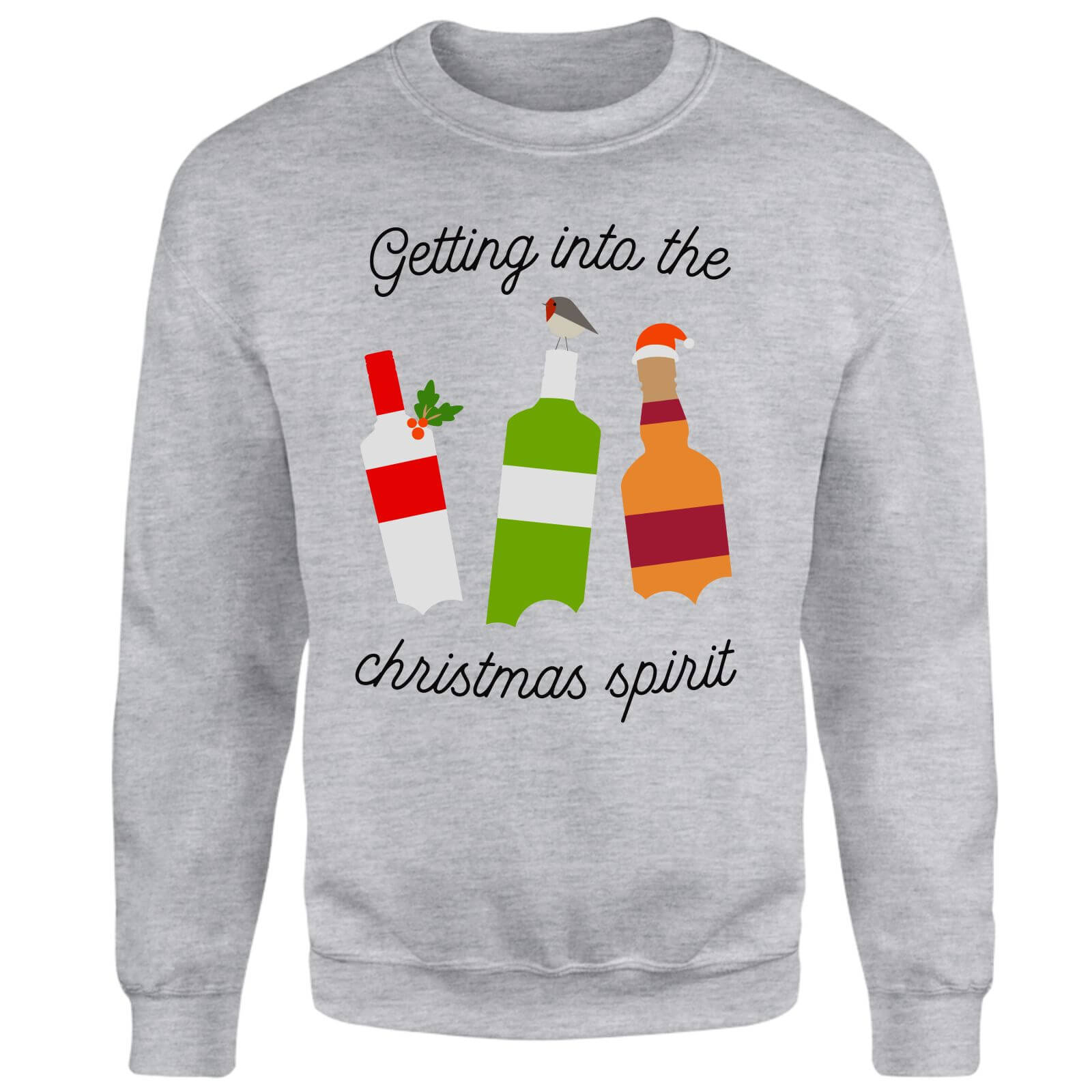 

Christmas Drinks Unisex Sweatshirt - Grey - 3XL - Grey