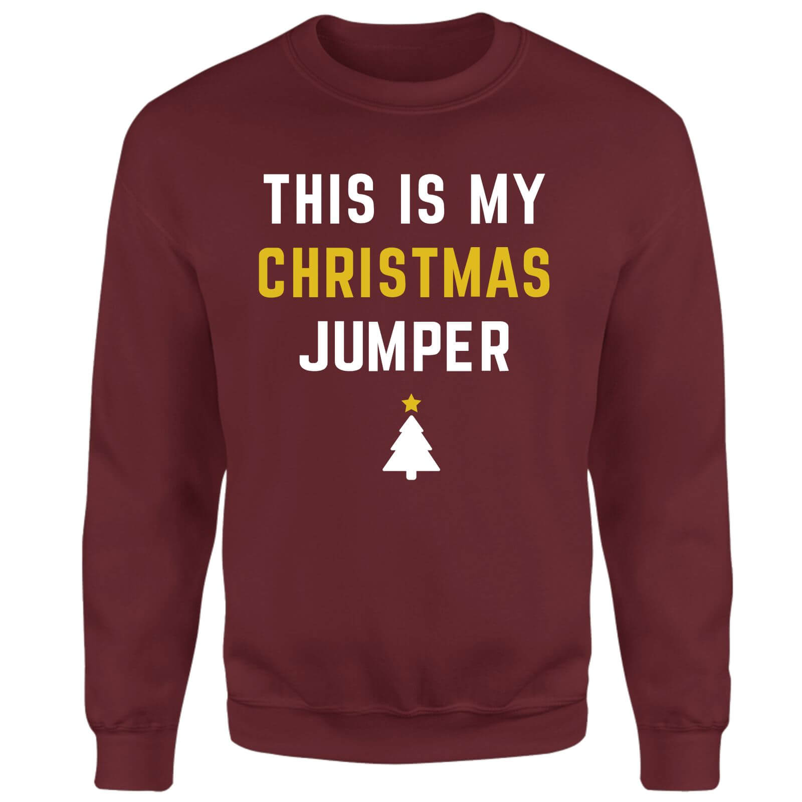 My Christmas Unisex Sweatshirt - Burgundy - S - Burgundy