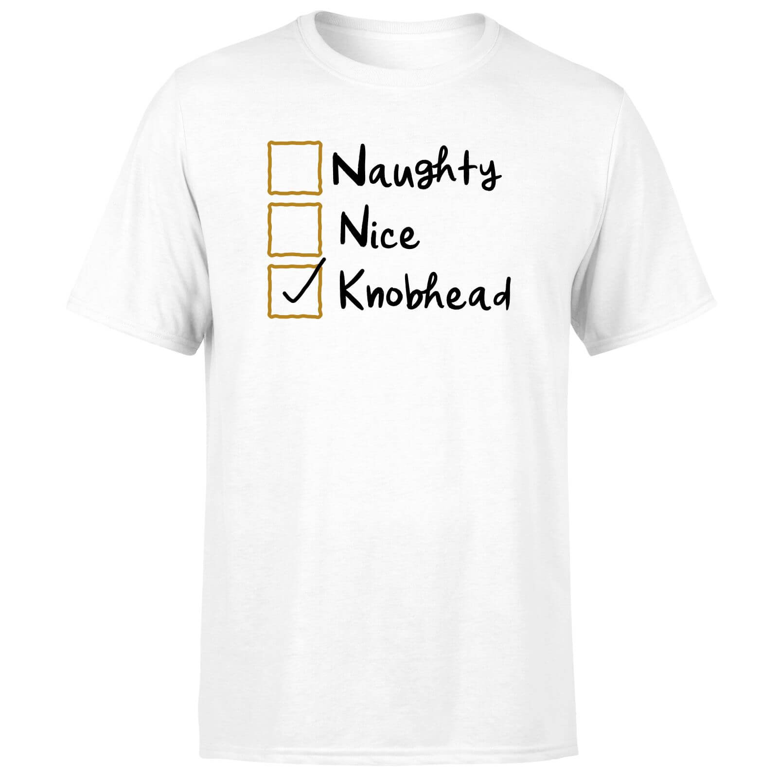 Christmas Ticklist Men's T-Shirt - White - XS - White