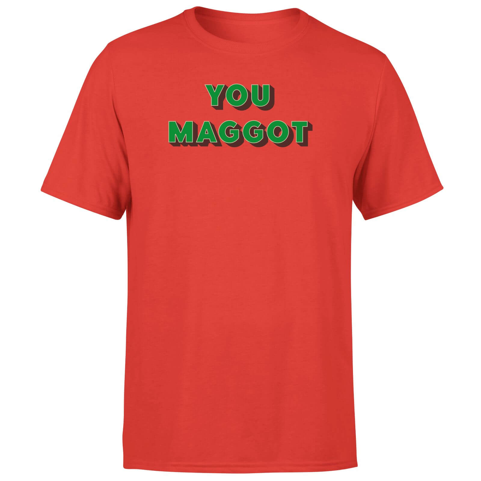 You Maggot Men's T-Shirt - Red - XS - Red