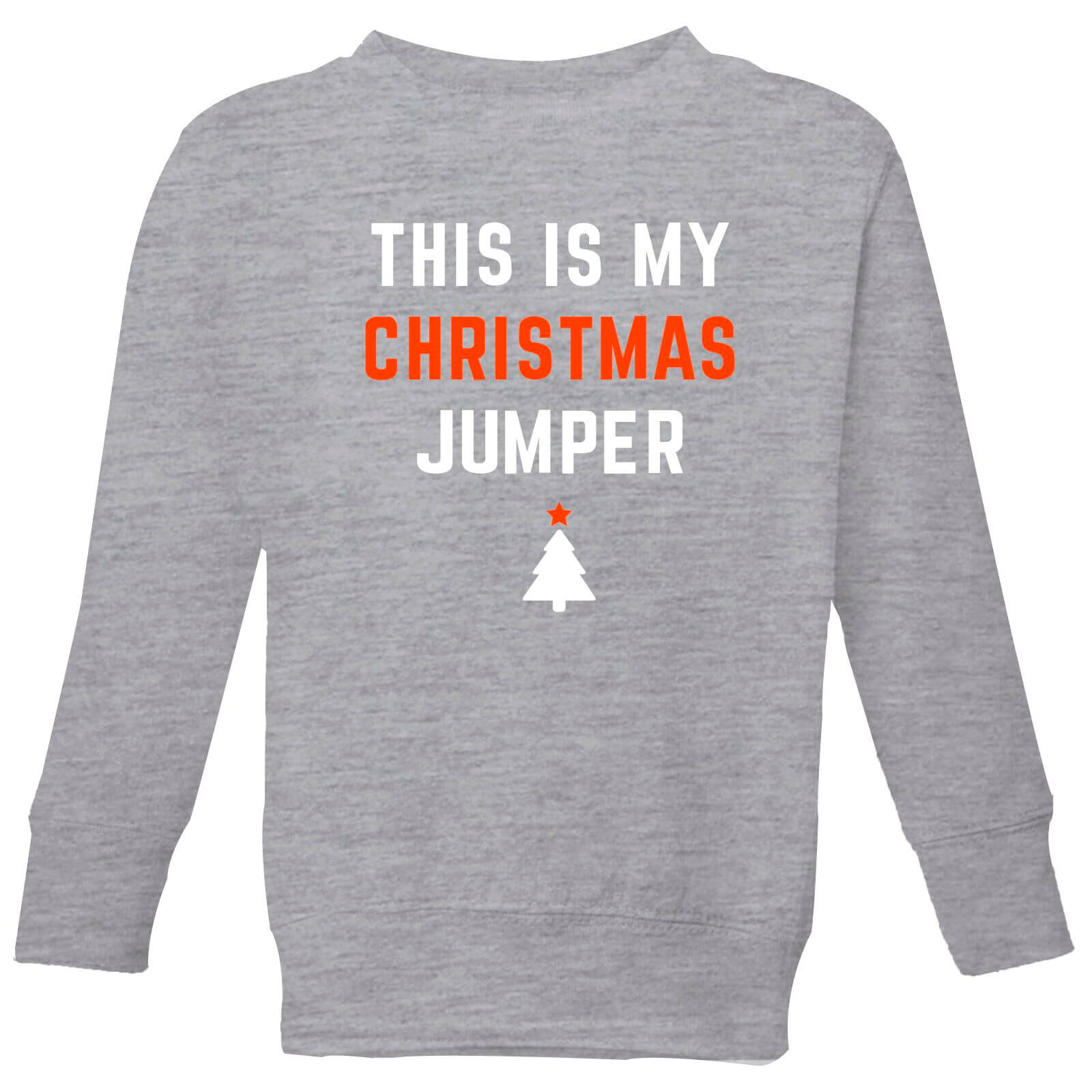 My Xmas Jumper Kids' Sweatshirt - Grey - 3-4 Years - Grey