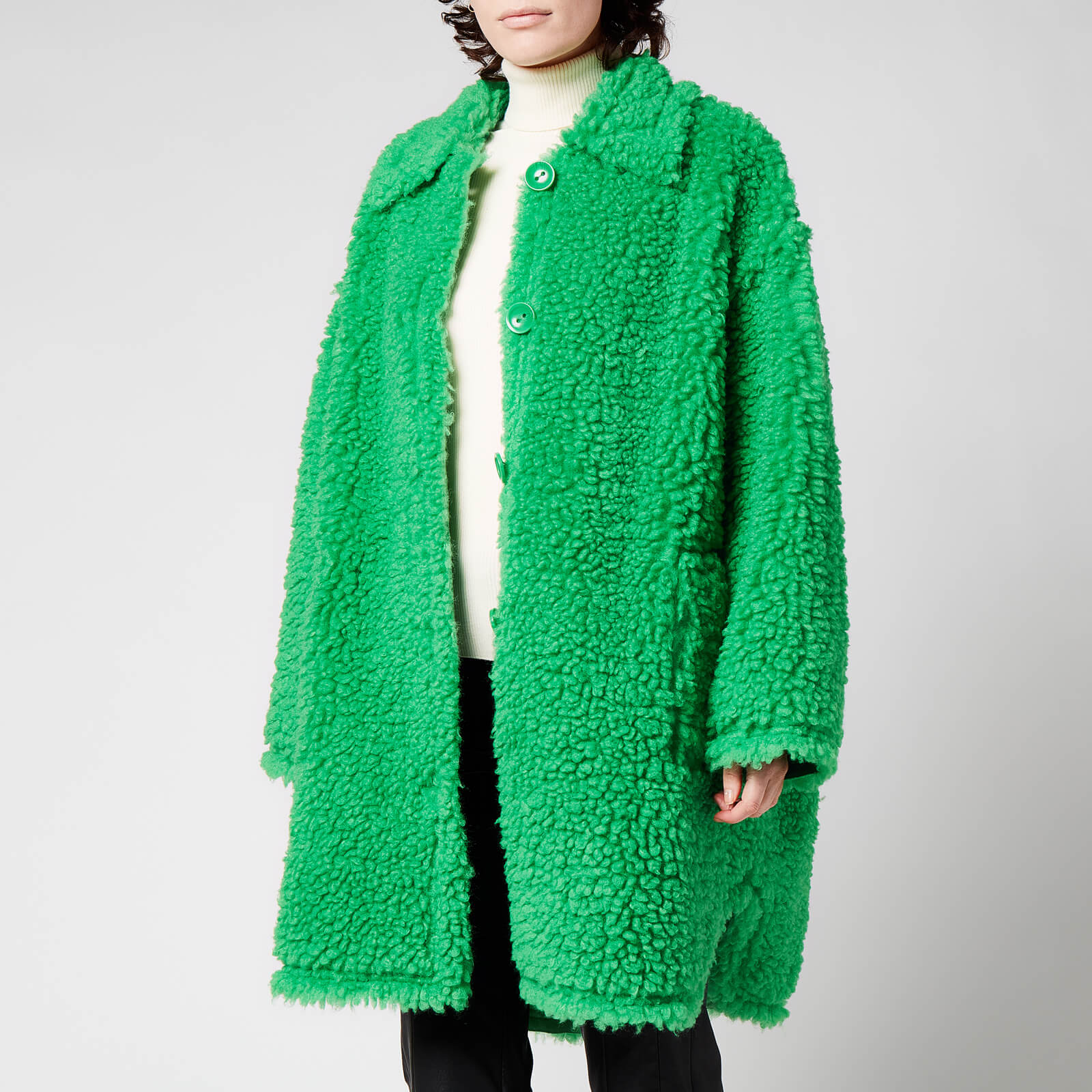 Stand Studio Women's Gwen Coat - Green - EU 34/UK 6