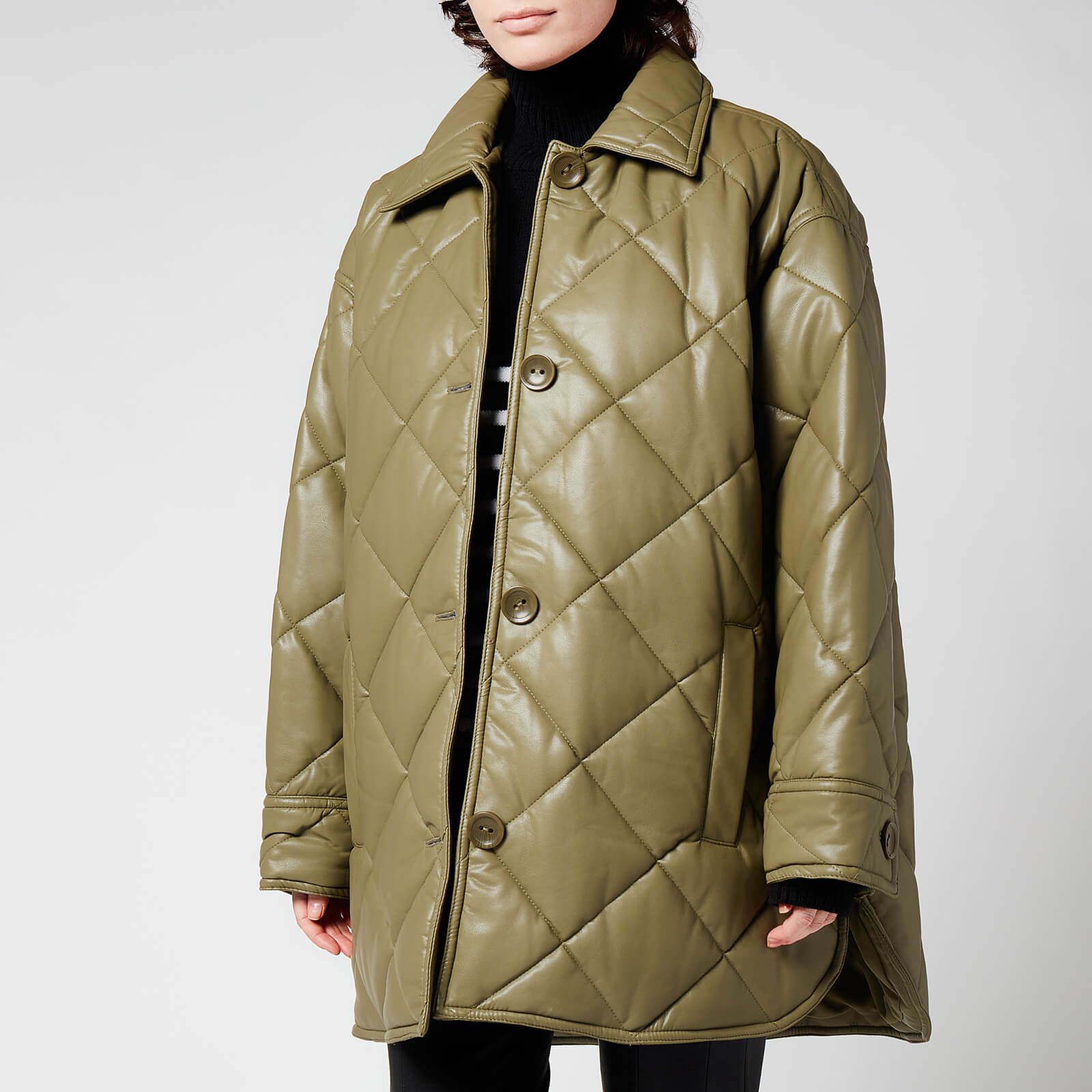 Stand Studio Women's Nanna Jacket - Light Army - EU 34/UK 6