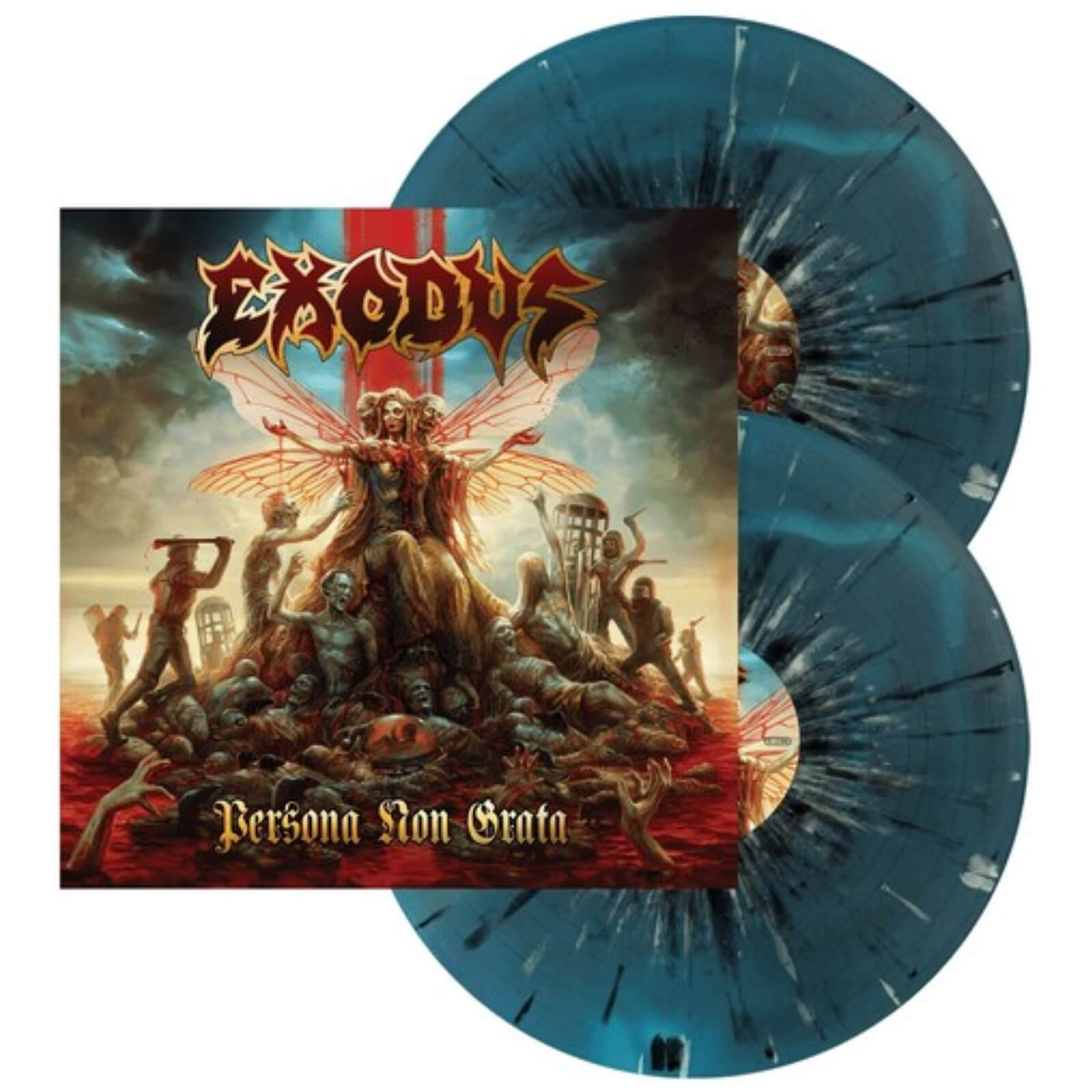 Exodus - Persona Non Grata 2xLP (Blue Swirl w/ Bone & Black Splatter)