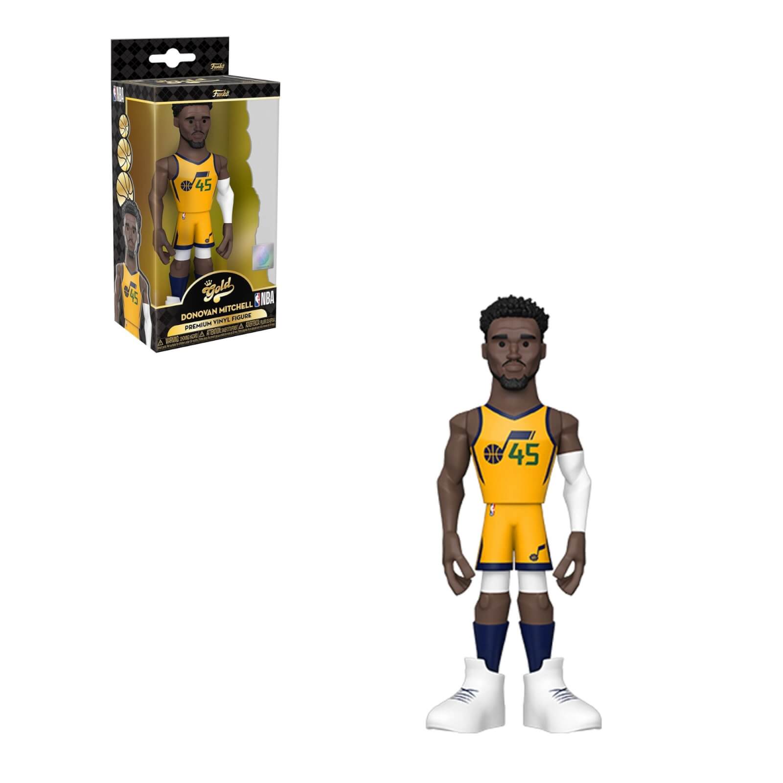 NBA Utah Jazz Donovan Mitchell Vinyl Gold