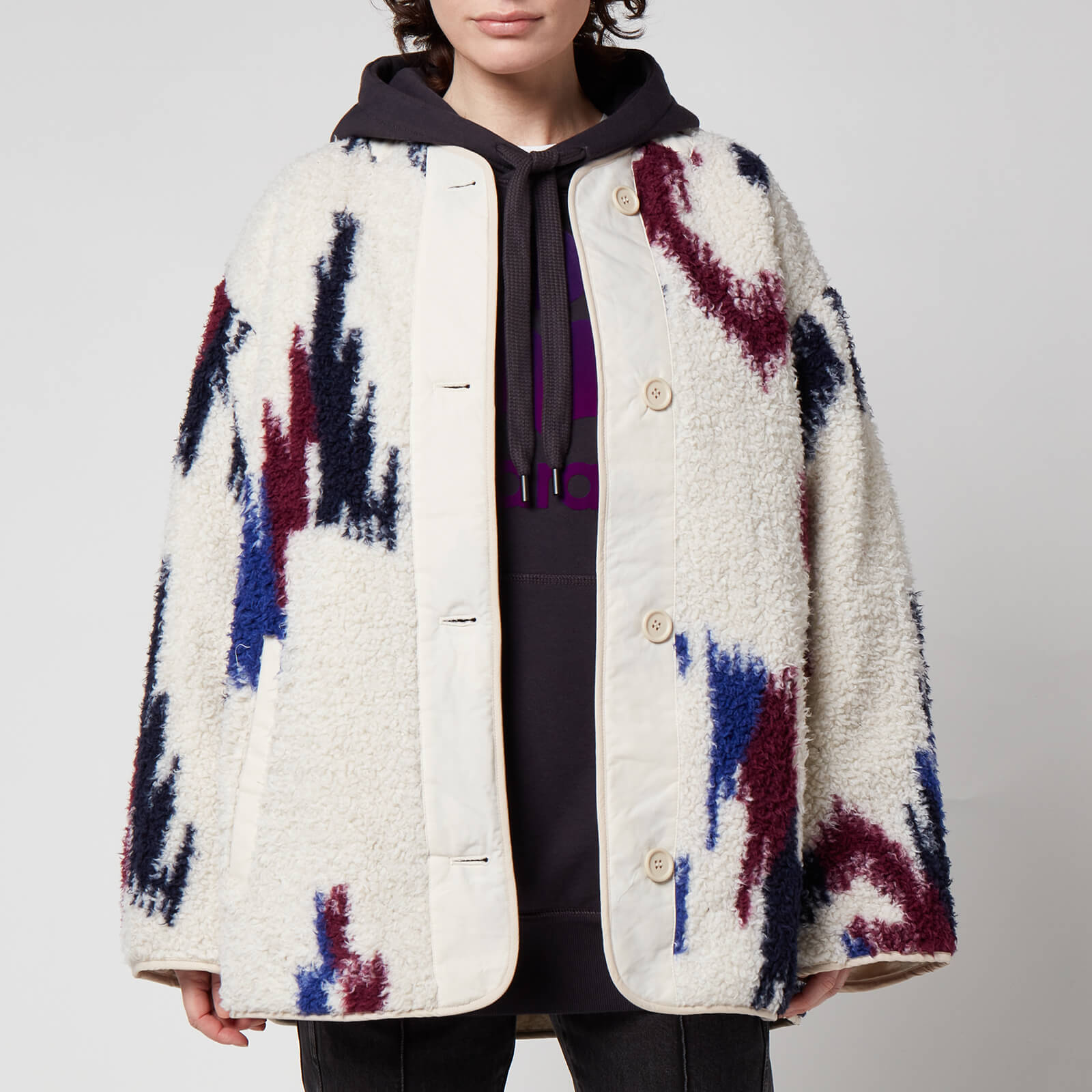 Isabel Marant Étoile Women's Memma Jacket - Ecru - FR 36/UK 8