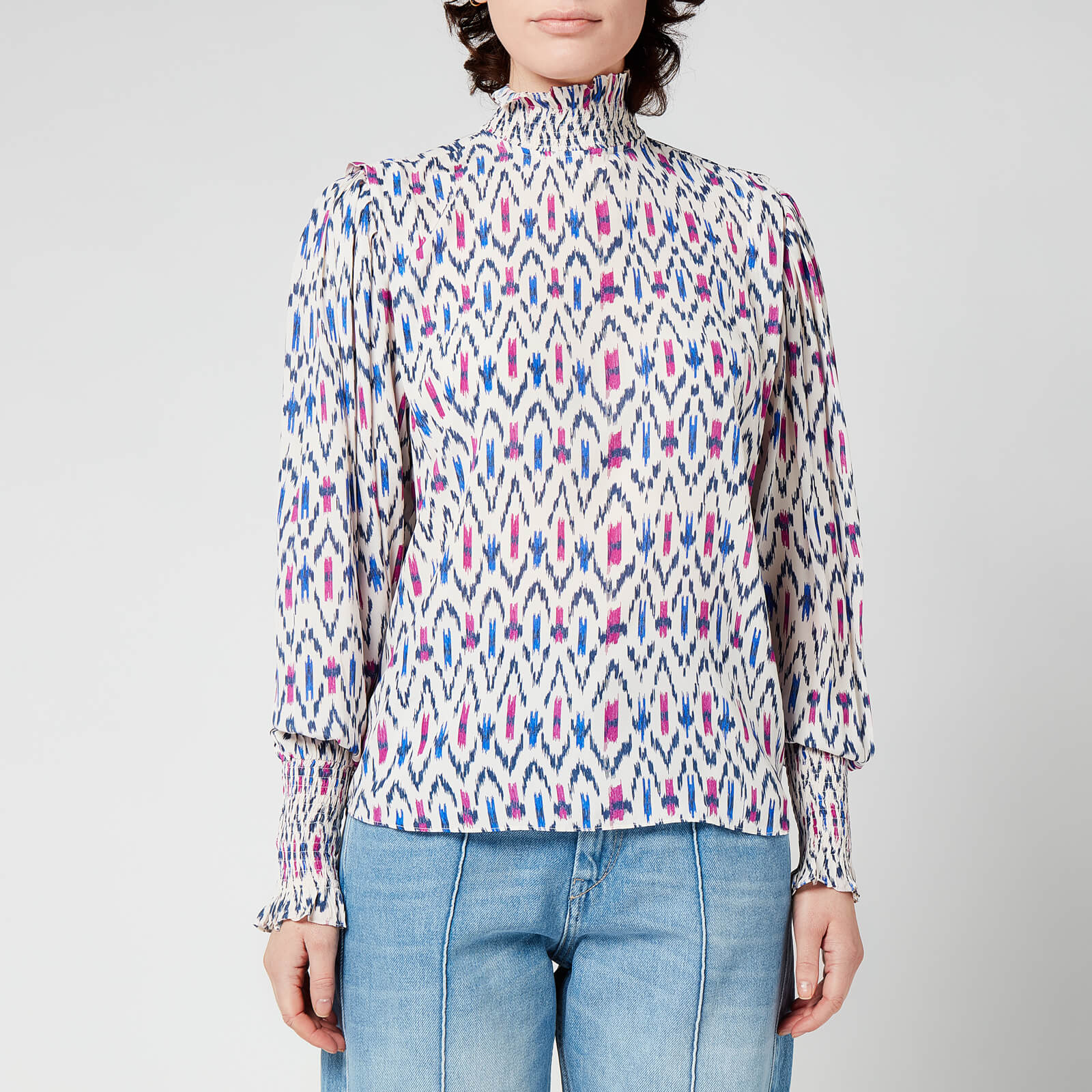 Isabel Marant Étoile Women's Yoshi Top - Ecru - FR 38/UK 10