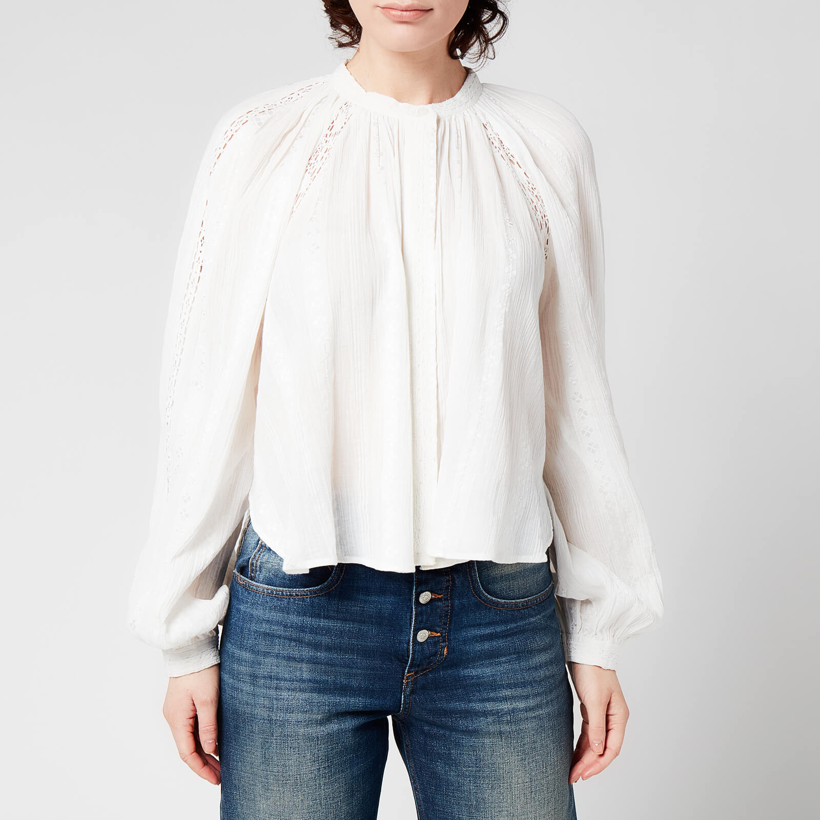 Isabel Marant Étoile Women's Janelle Blouse - White - FR 34/UK 6