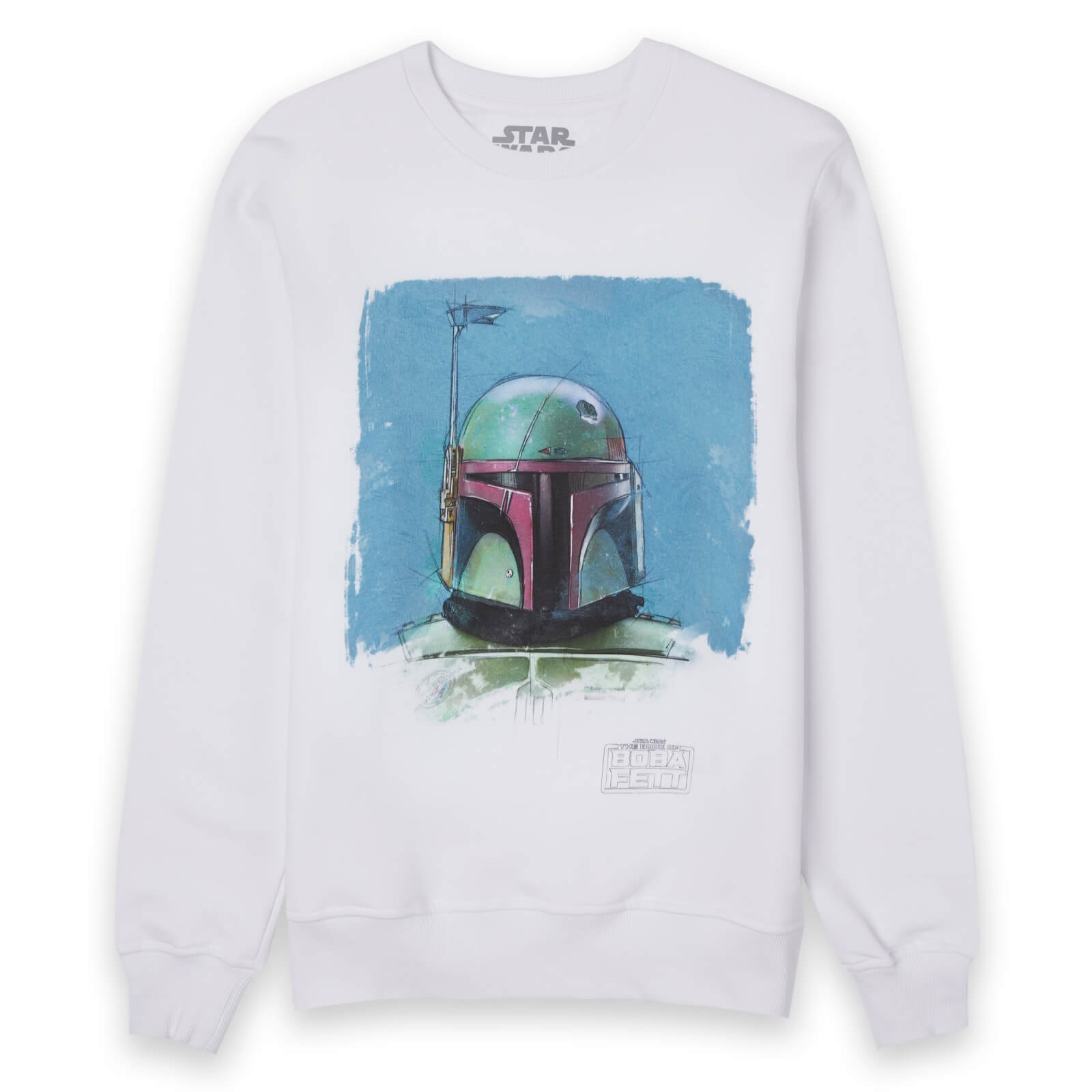 Star Wars Portrait Unisex Sweatshirt - White - M - Wit