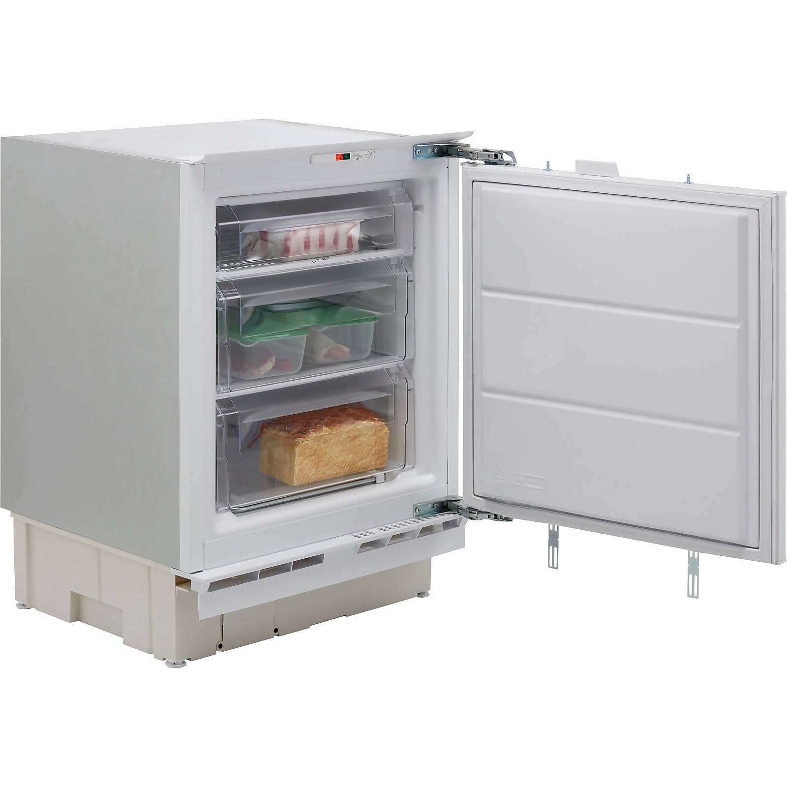 Indesit IZA1.UK1 Integrated Under Counter Freezer with Fixed Door Fixing Kit