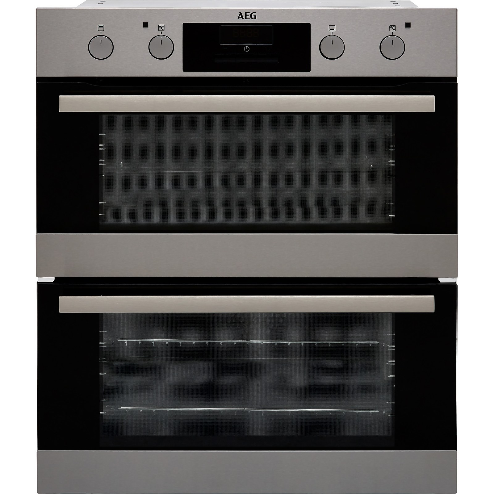 AEG DUB331110M Built Under Electric Double Oven - Stainless Steel