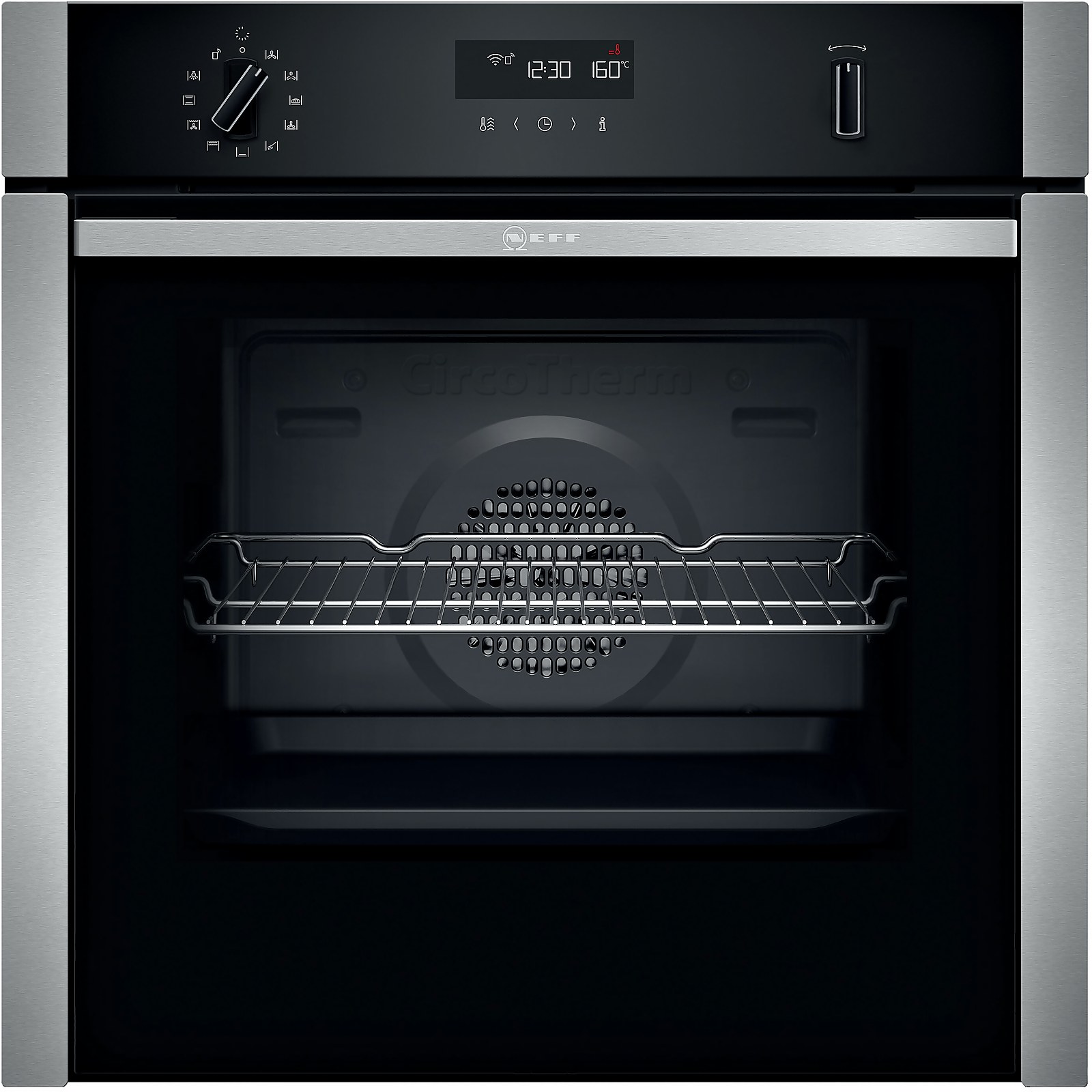 NEFF N50 Slide&Hide B6ACH7HH0B Built In Electric Single Oven - Stainless Steel