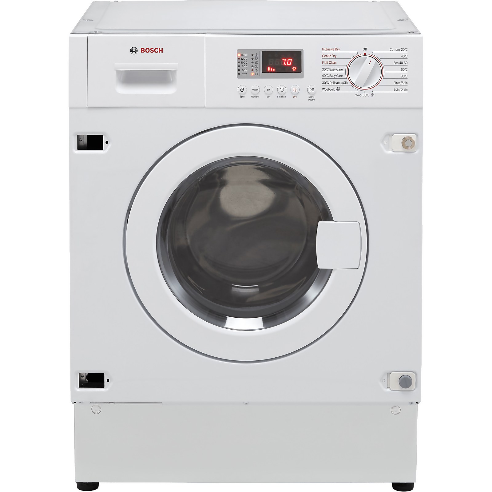 Bosch Serie 4 WKD28352GB Integrated 7Kg / 4Kg Washer Dryer with 1355 rpm - White
