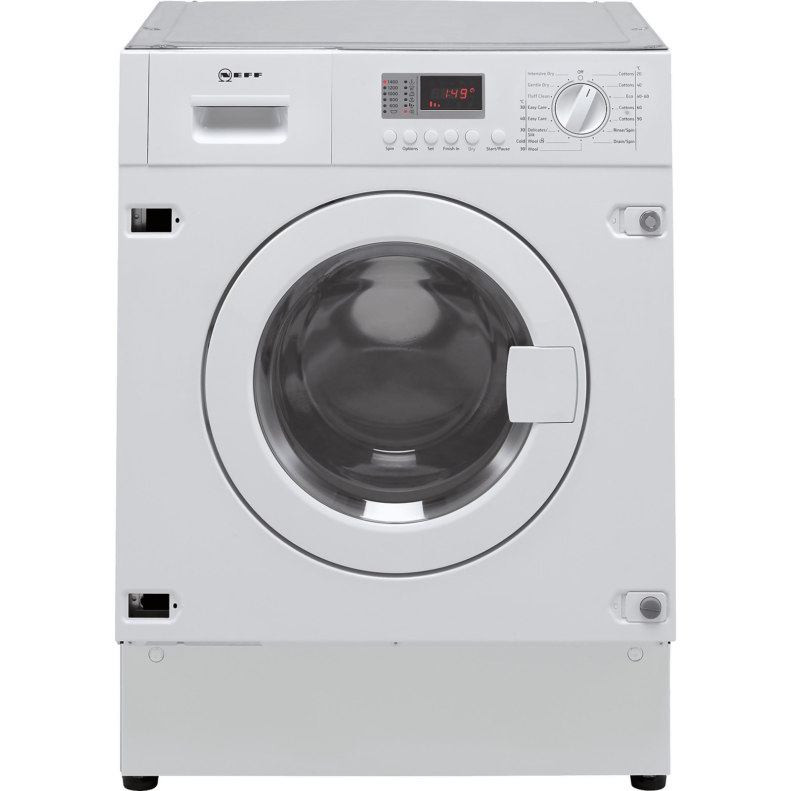 NEFF V6320X2GB Integrated 7Kg / 4Kg Washer Dryer with 1355 rpm - White