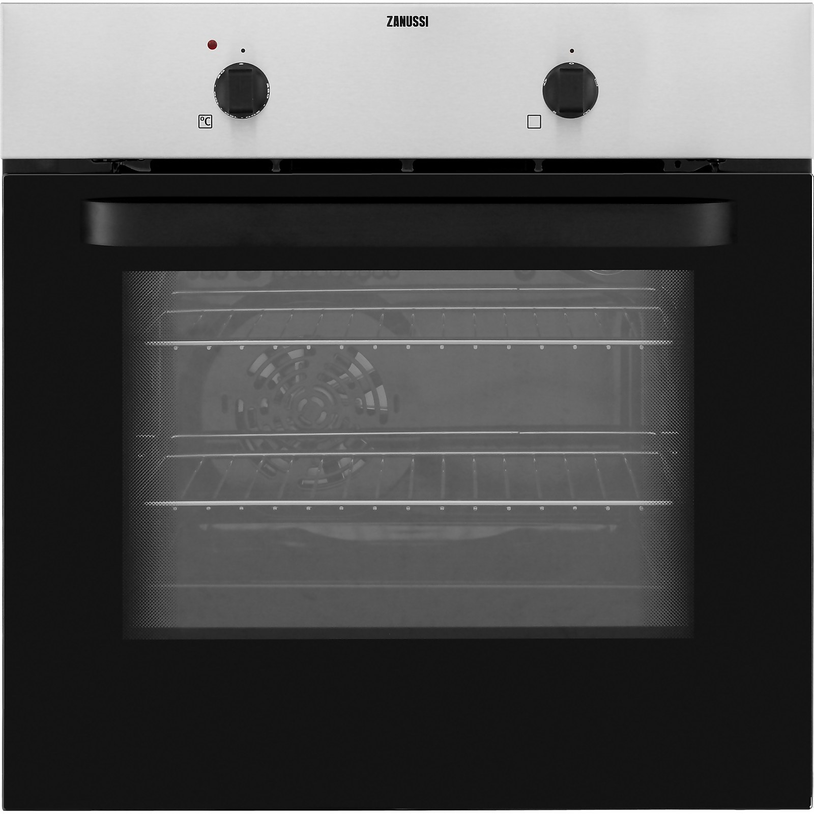Photo of Zanussi Zpgf4030x Built In Electric Single Oven And Gas Hob Pack - Stainless Steel