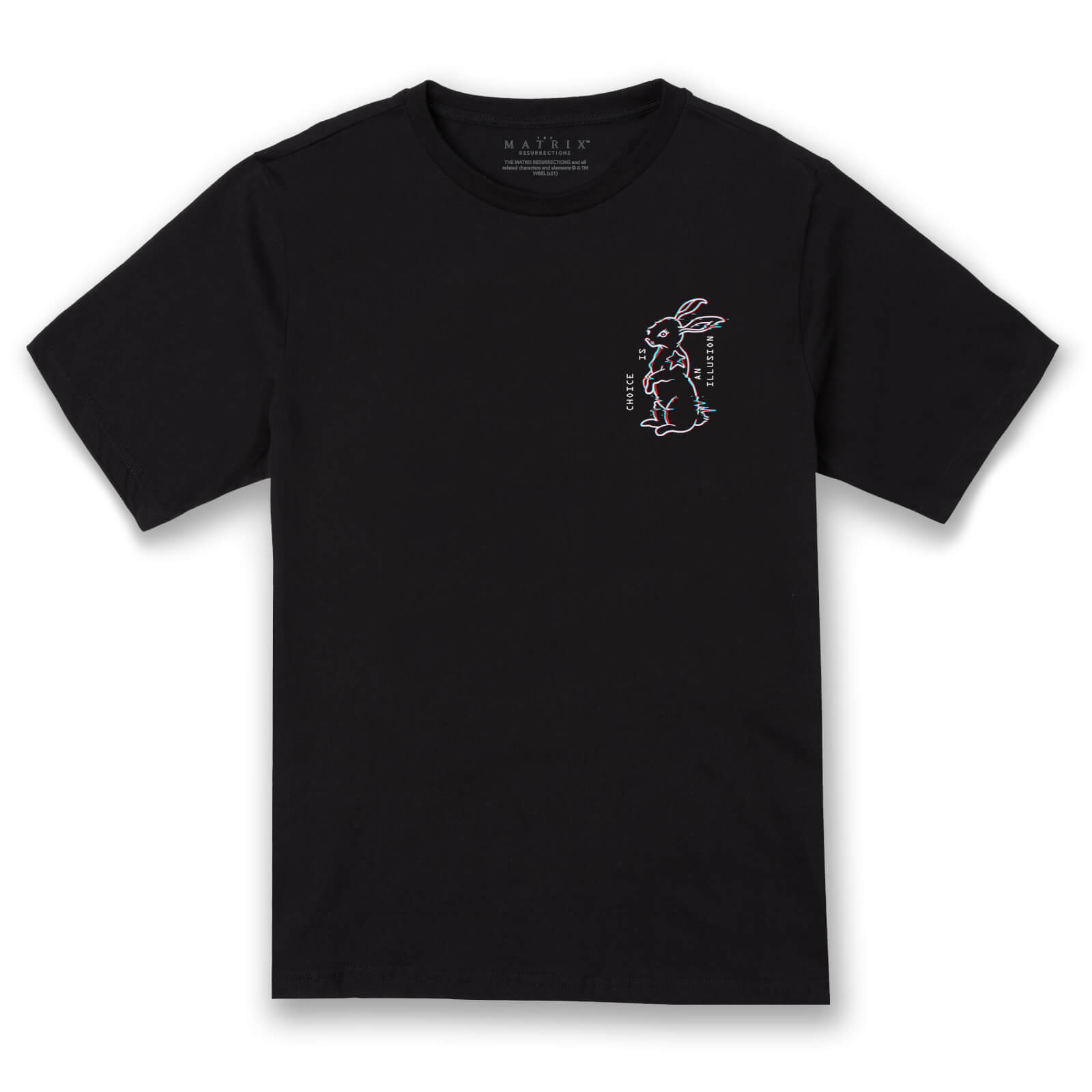 

Matrix Choice Is An Illusion Unisex Oversized Heavyweight T-Shirt - Black - XS - Noir