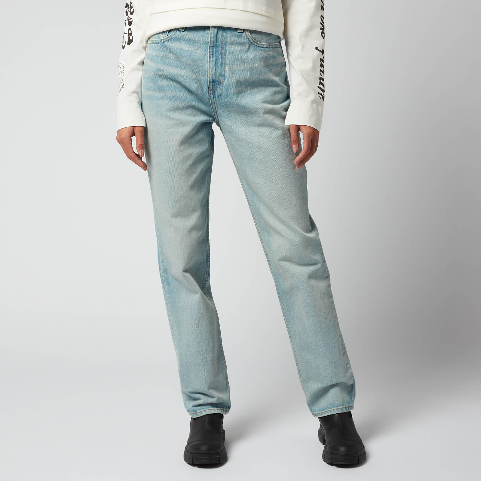 Ganni Women's Tint Denim Jeans - Tint Wash - W28
