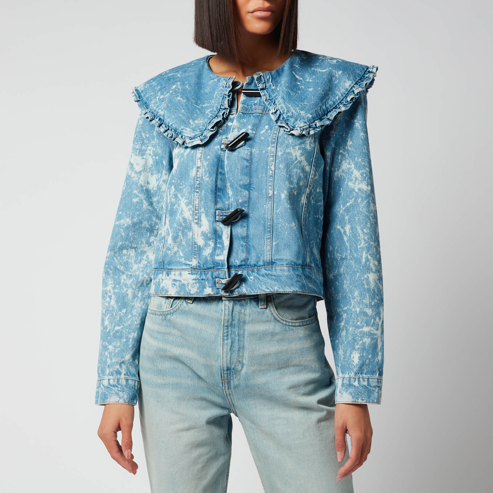 Ganni Women's Bleach Denim Jacket - Bleach - EU 34/UK 6