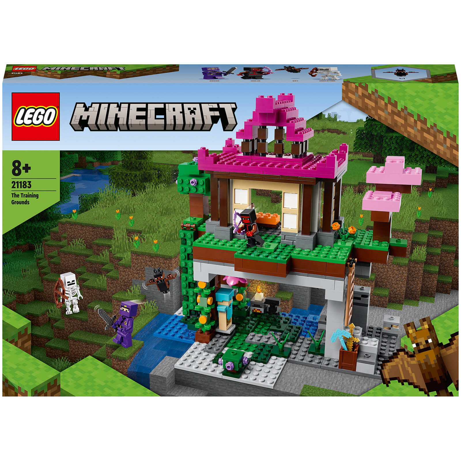 Image of LEGO Minecraft: The Training Grounds Cave House Set (21183)