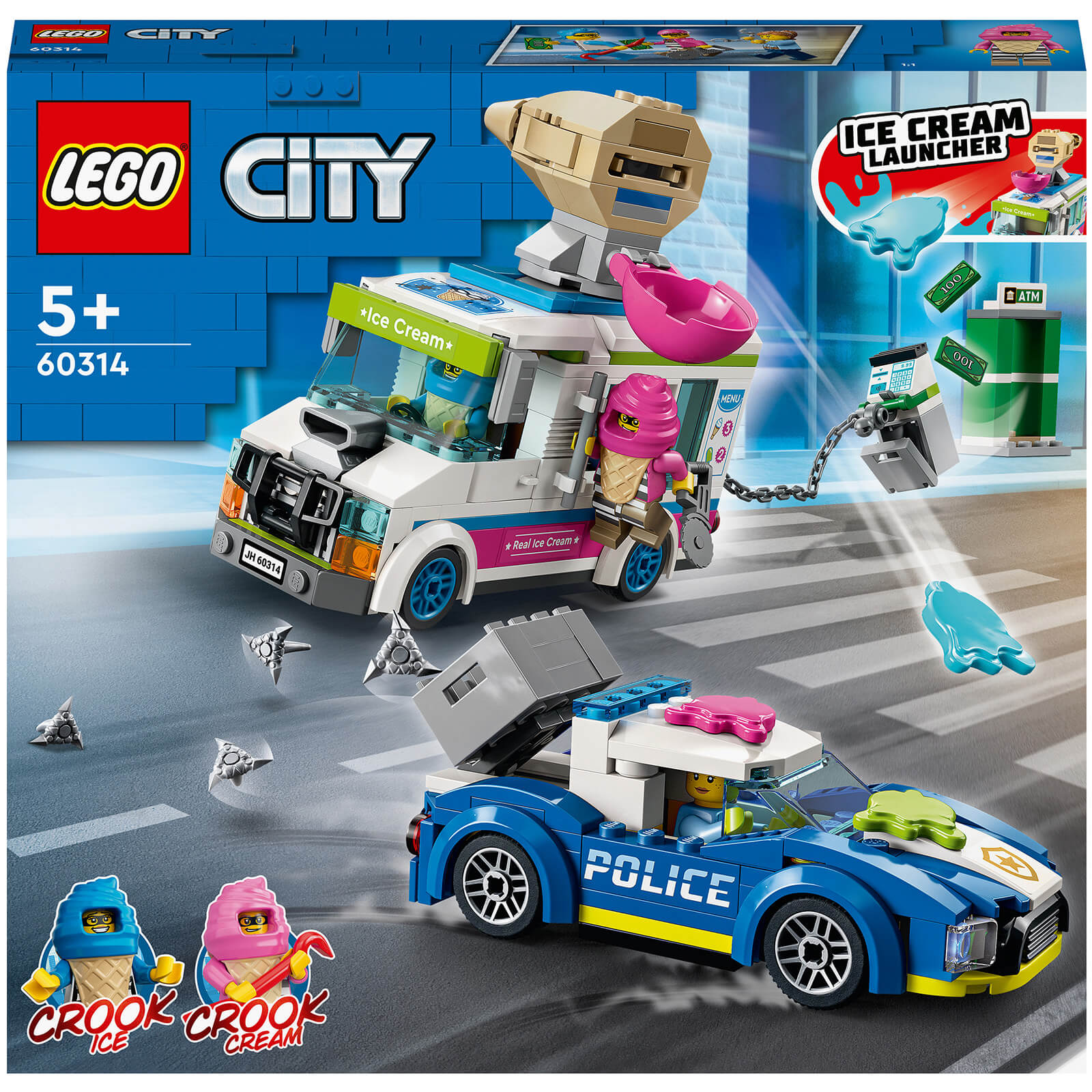 LEGO City: Ice Cream Truck Police Chase (60314)