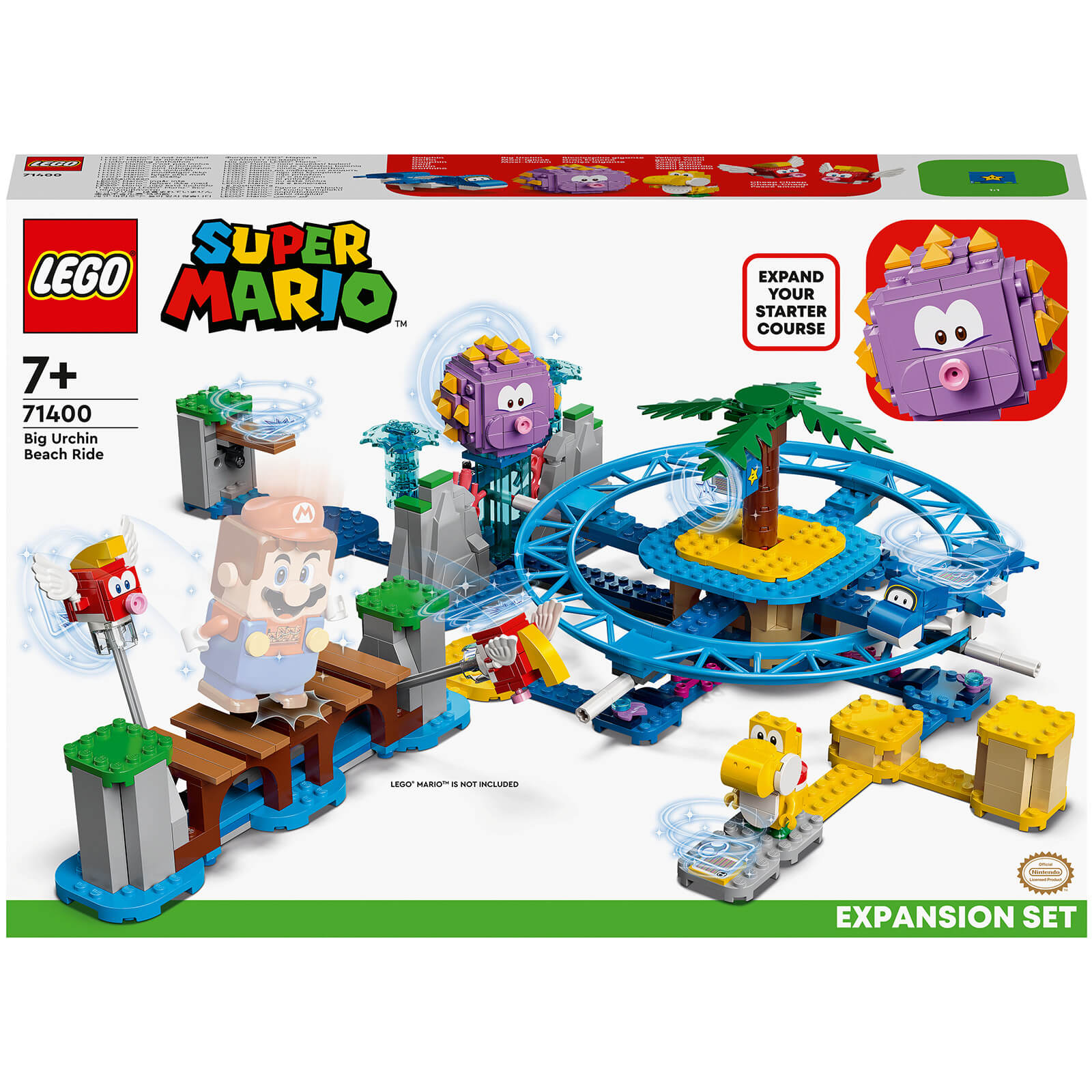 LEGO Super Mario™ Big Urchin Beach Ride Expansion Set (71400)