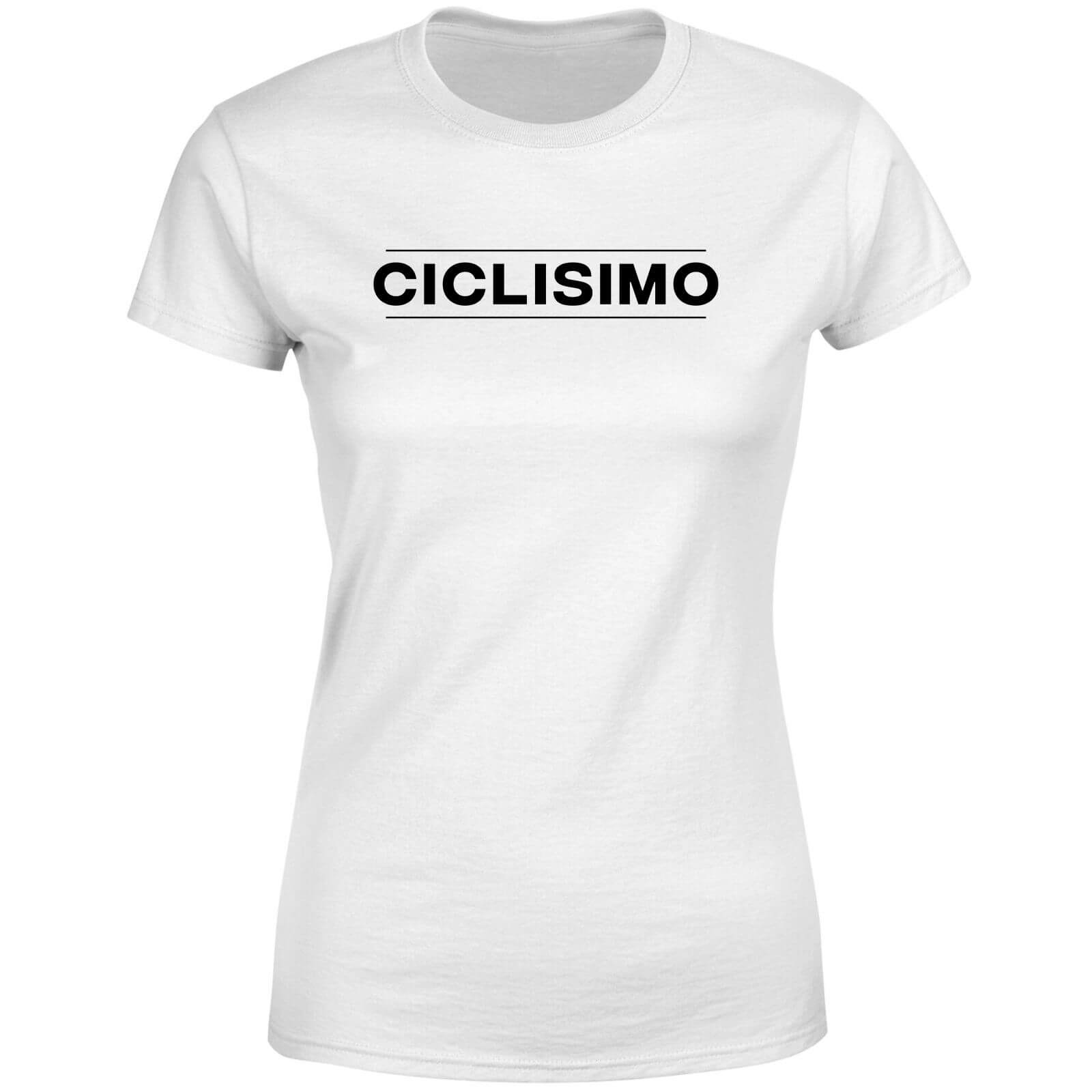 Ciclisimo Women's T-Shirt - White - L - Weiß