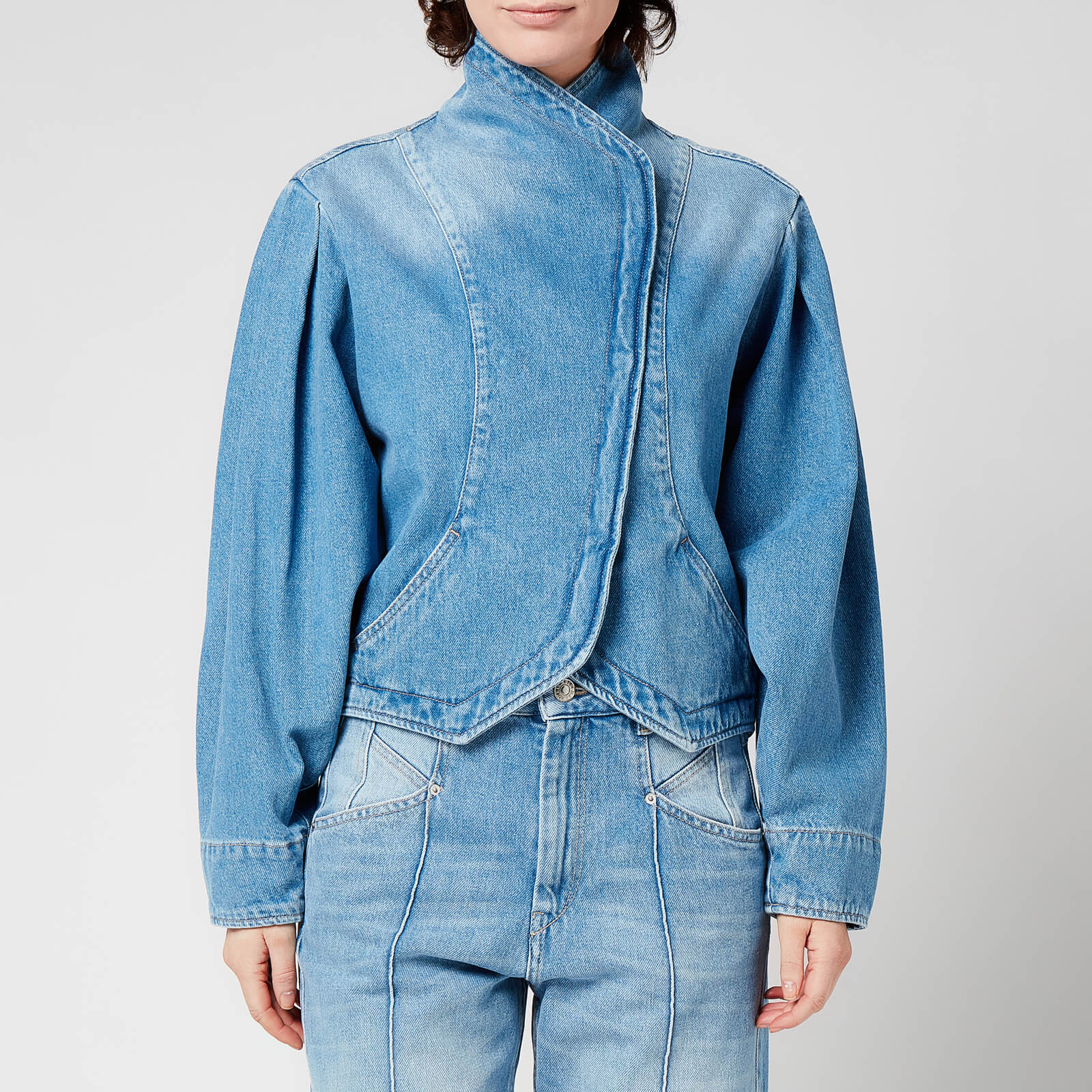 Isabel Marant Women's Pauline Denim Jacket - Blue - FR 38/UK 10