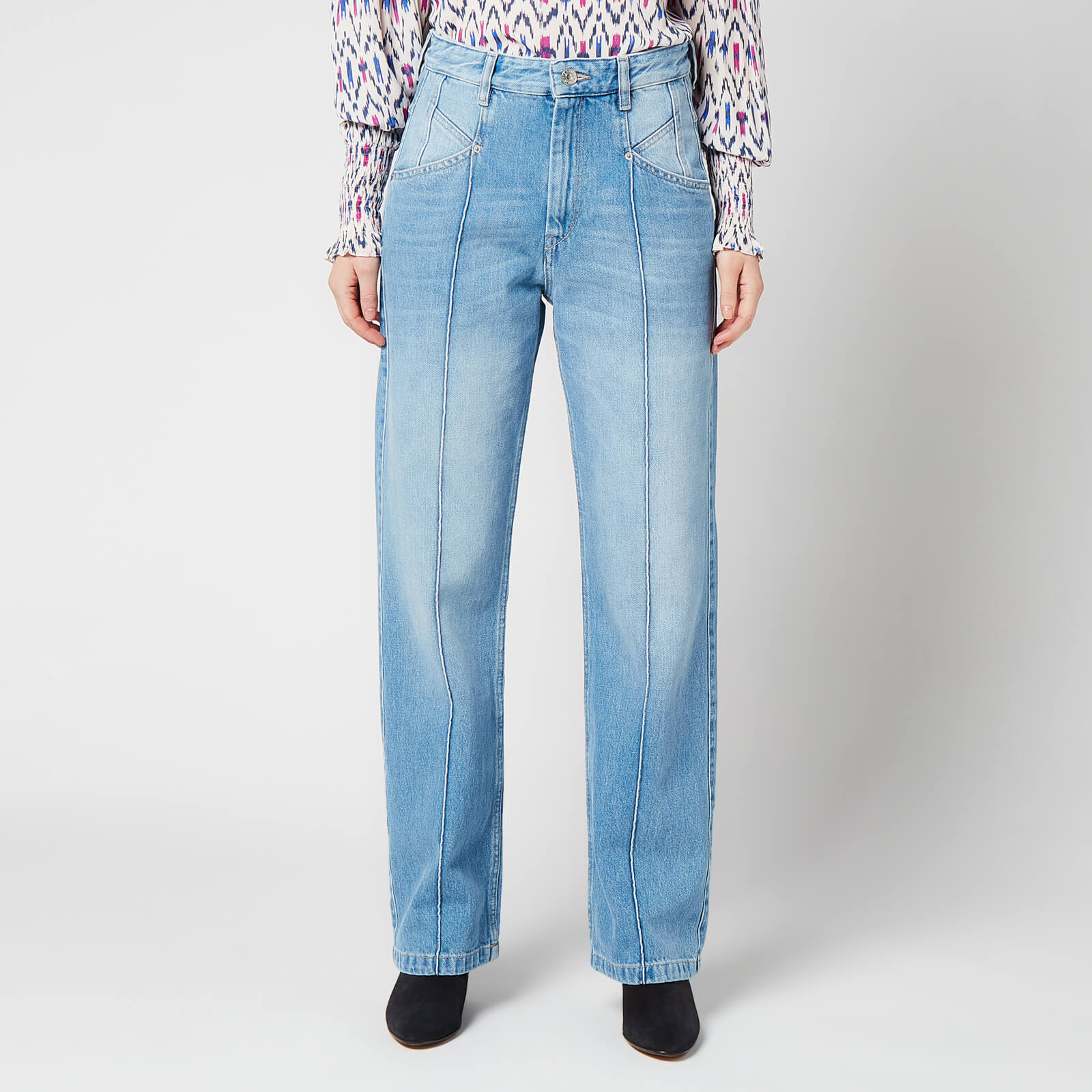 Isabel Marant Women's Nadege Jeans - Blue - FR 40/UK 12