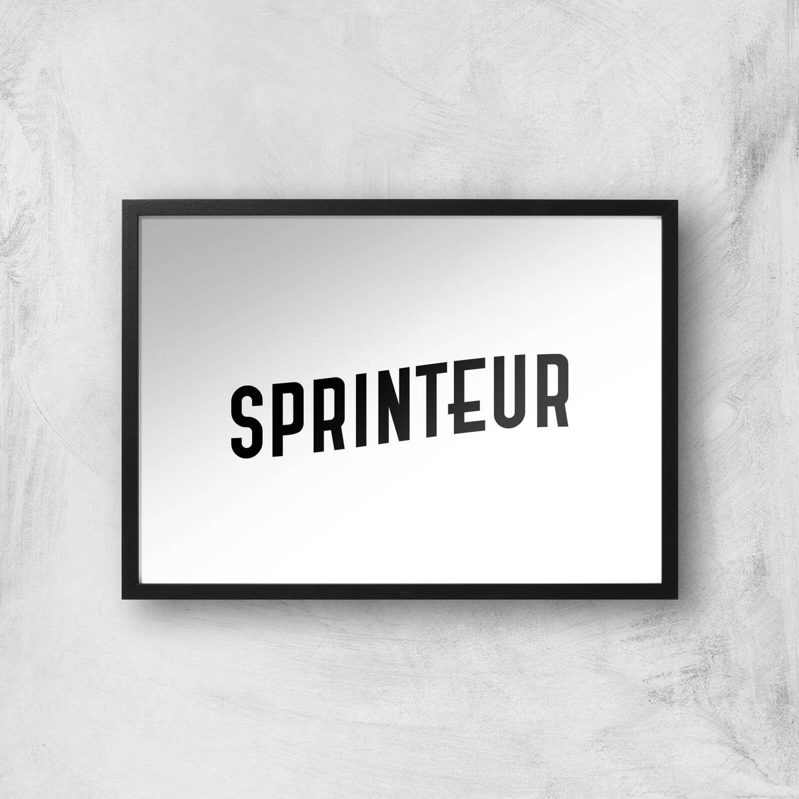 PBK Sprinteur Giclee Art Print - A3 - Black Frame