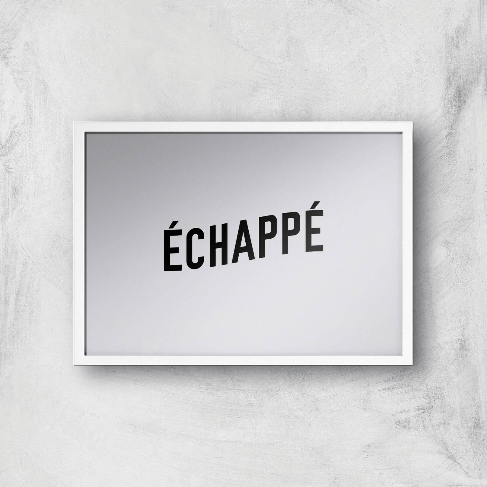 PBK Echappe Giclee Art Print - A4 - White Frame