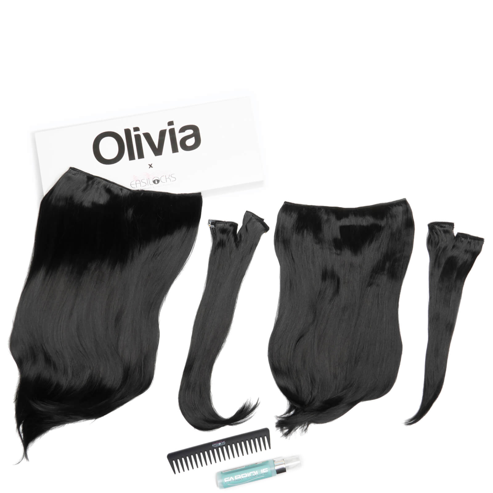 Olivia X Easilocks Straight Collection (Various Options) - Ebony
