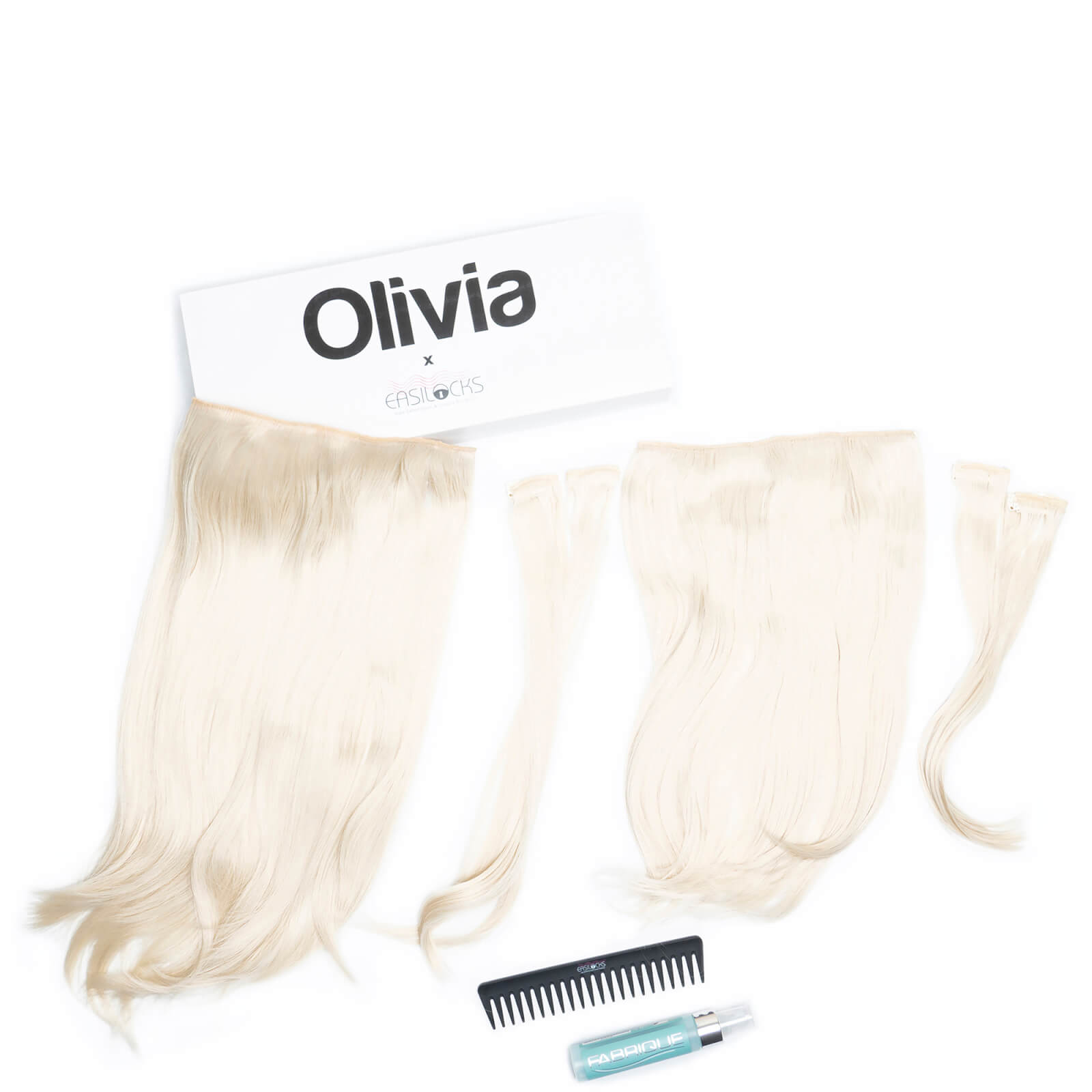 Easilocks Olivia X  Straight Collection (various Options) -  Ice Blonde