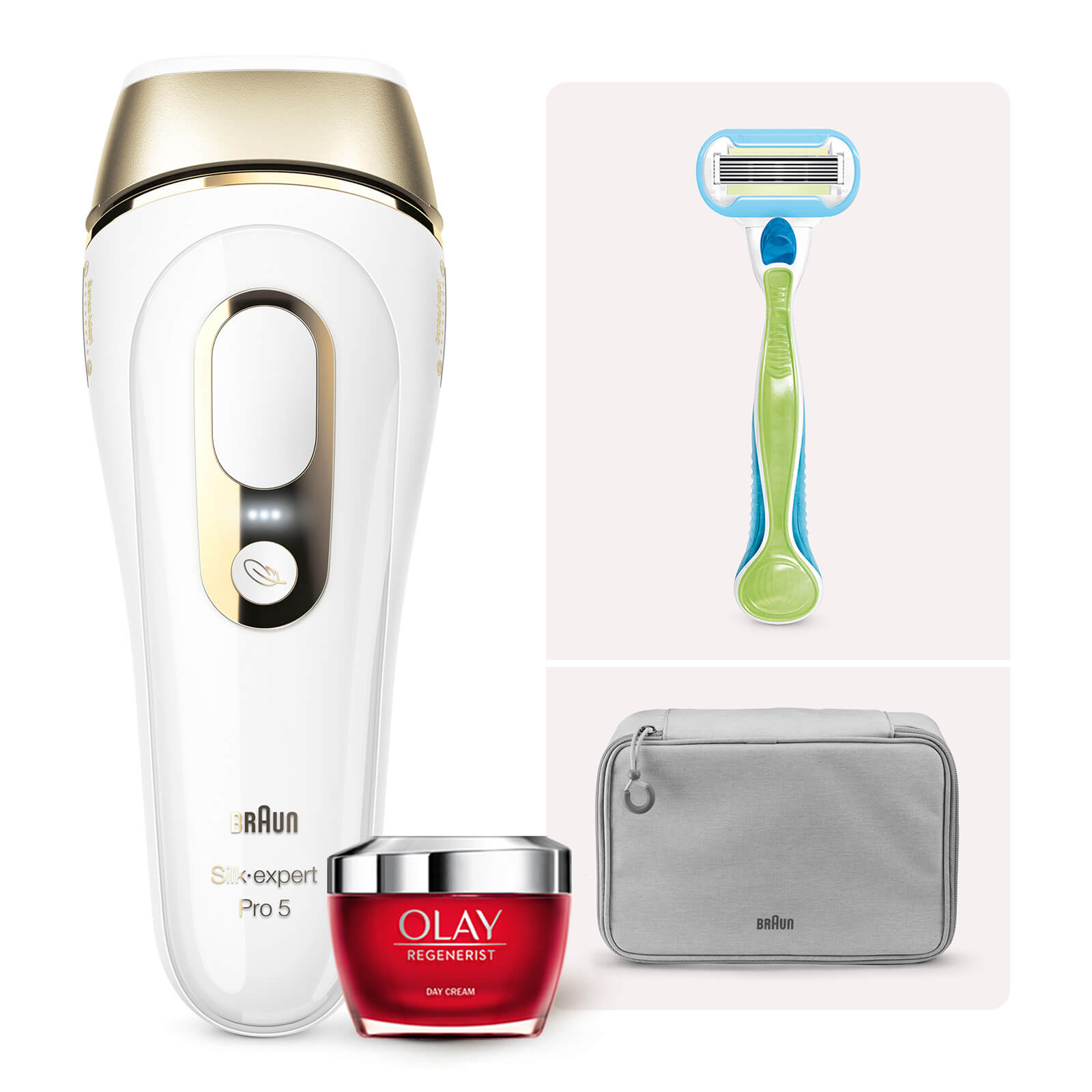 Braun Silk-expert Pro 5 IPL with Razor and Pouch