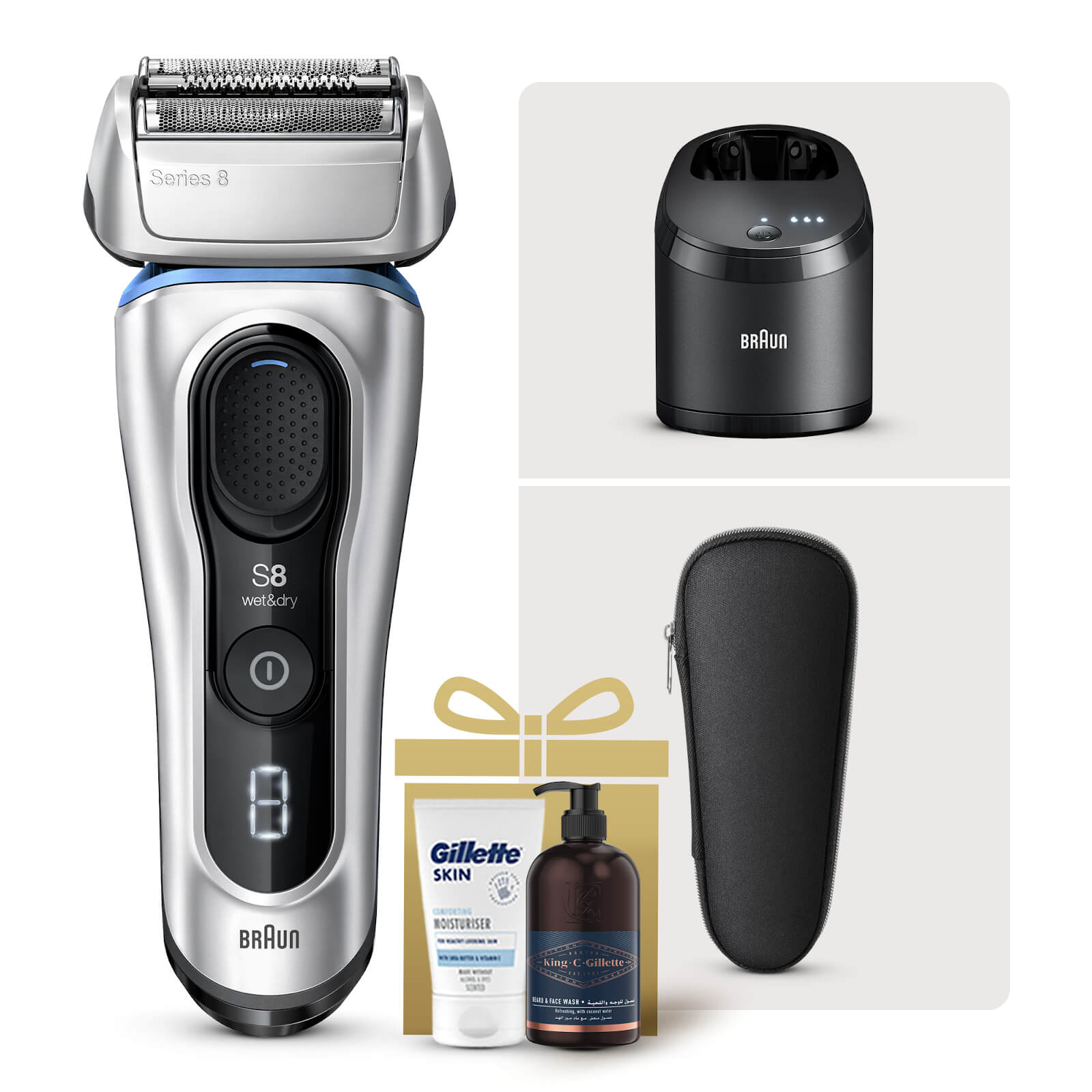 

Braun Series 8 Shaver with Charging Stand