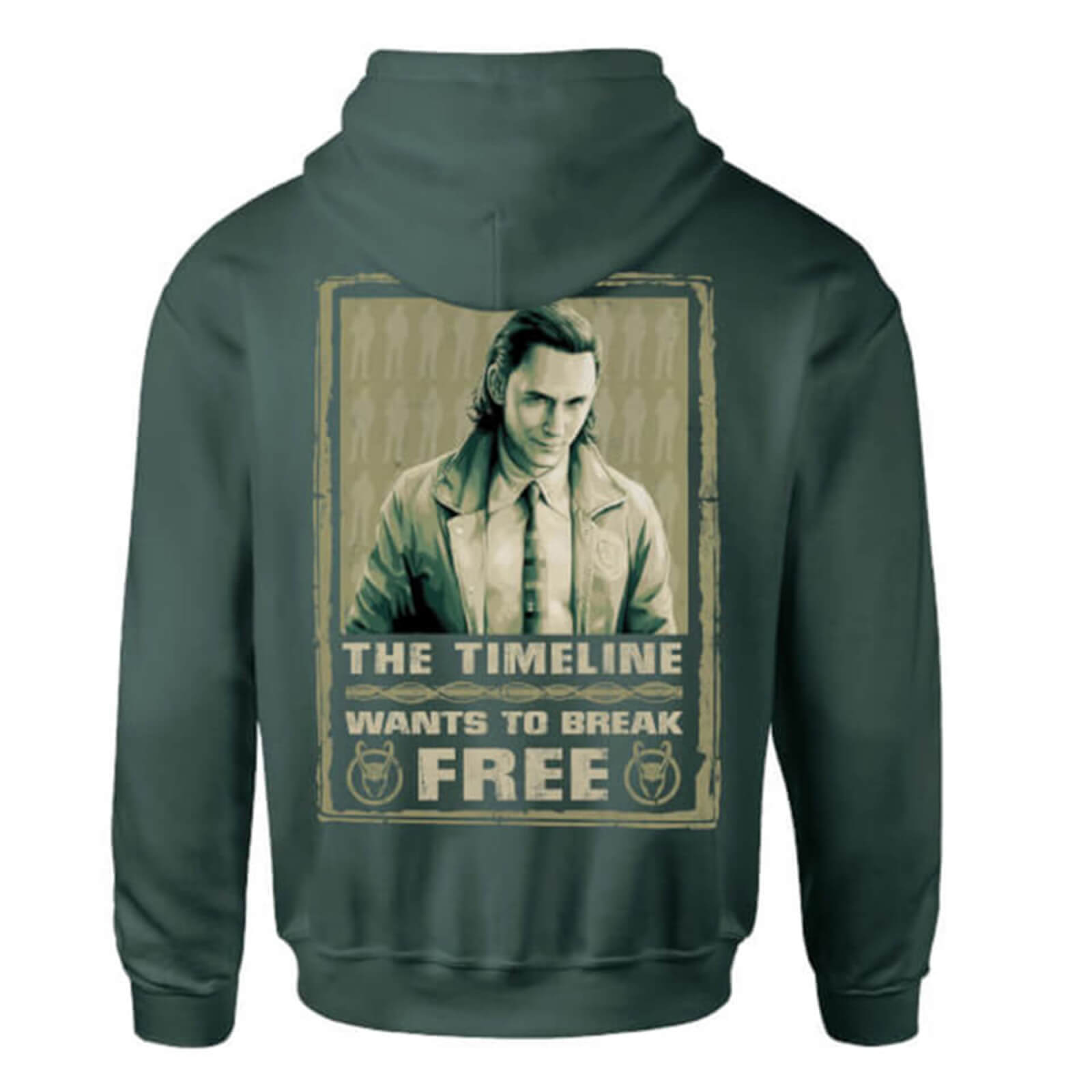 Marvel Timeline Sweatshirt Zipped Hoodie - Green - M