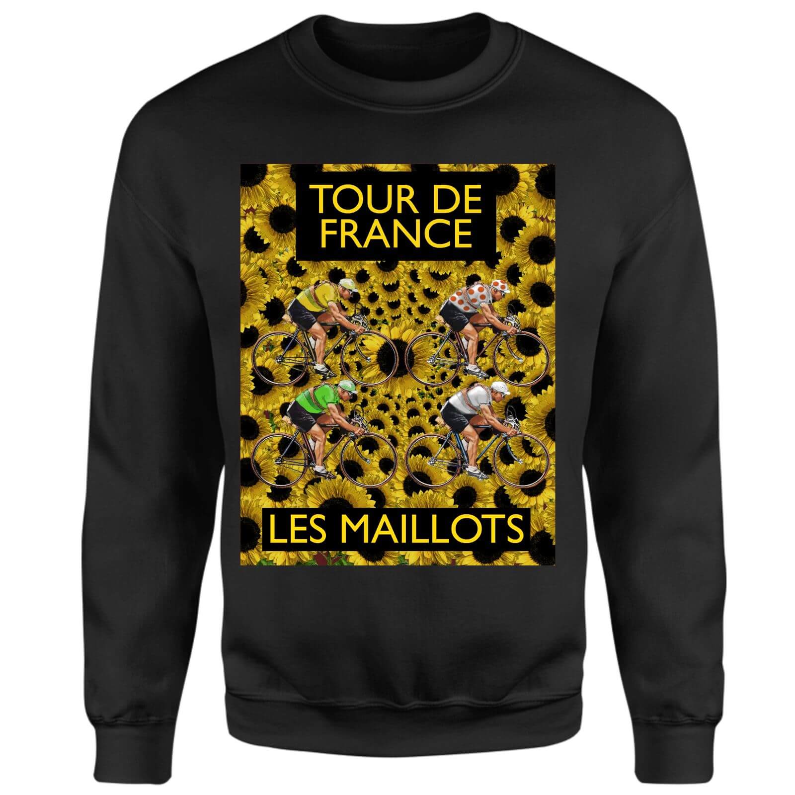 TDF Les Maillots Sweatshirt - Black - 5XL - Schwarz